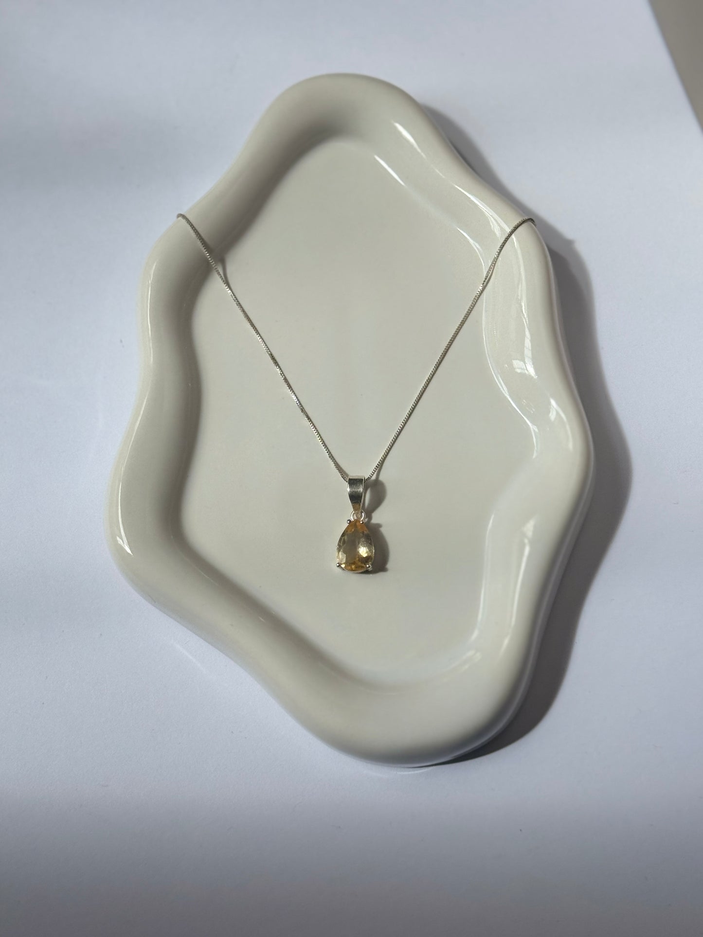 Pendentif en Citrine naturelle