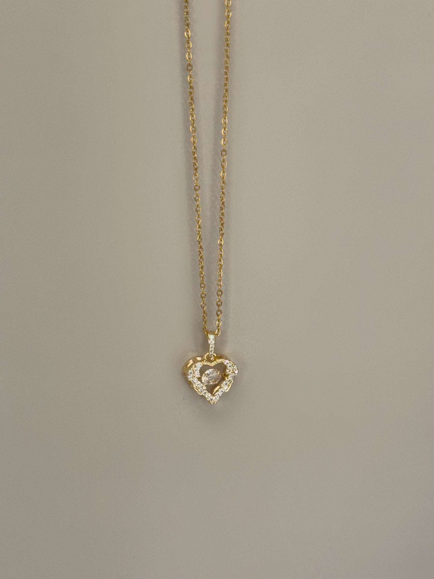Collier Cœur Cristallin
