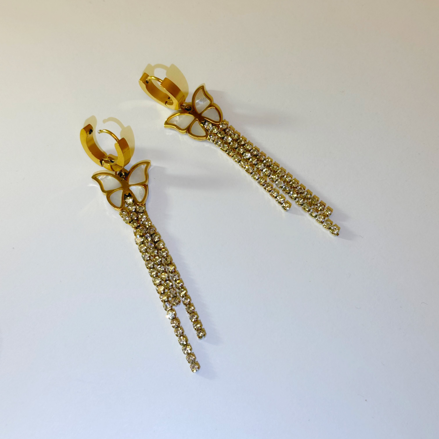 Boucles d'oreilles Papillon Élégance