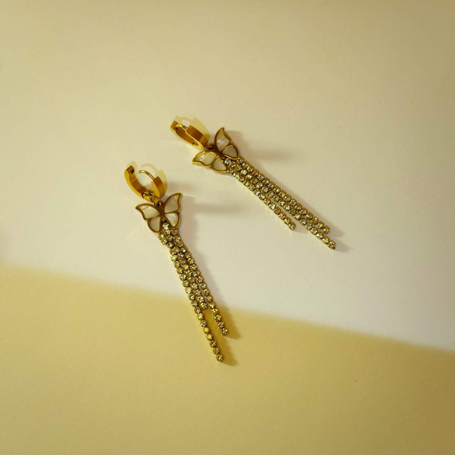 Boucles d'oreilles Papillon Élégance