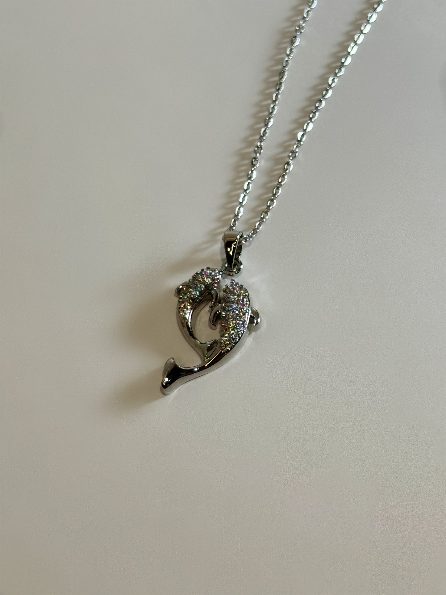 Collier Duo Marin Argenté