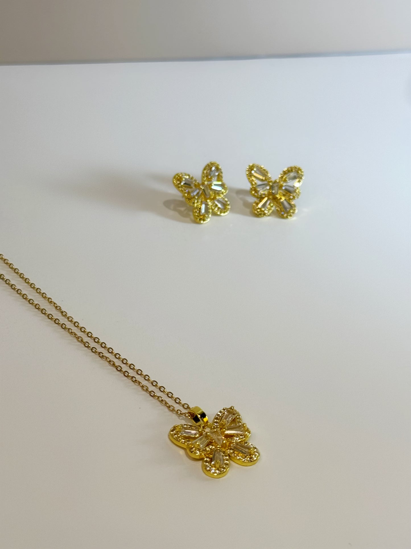 Parure Papillon de Feu