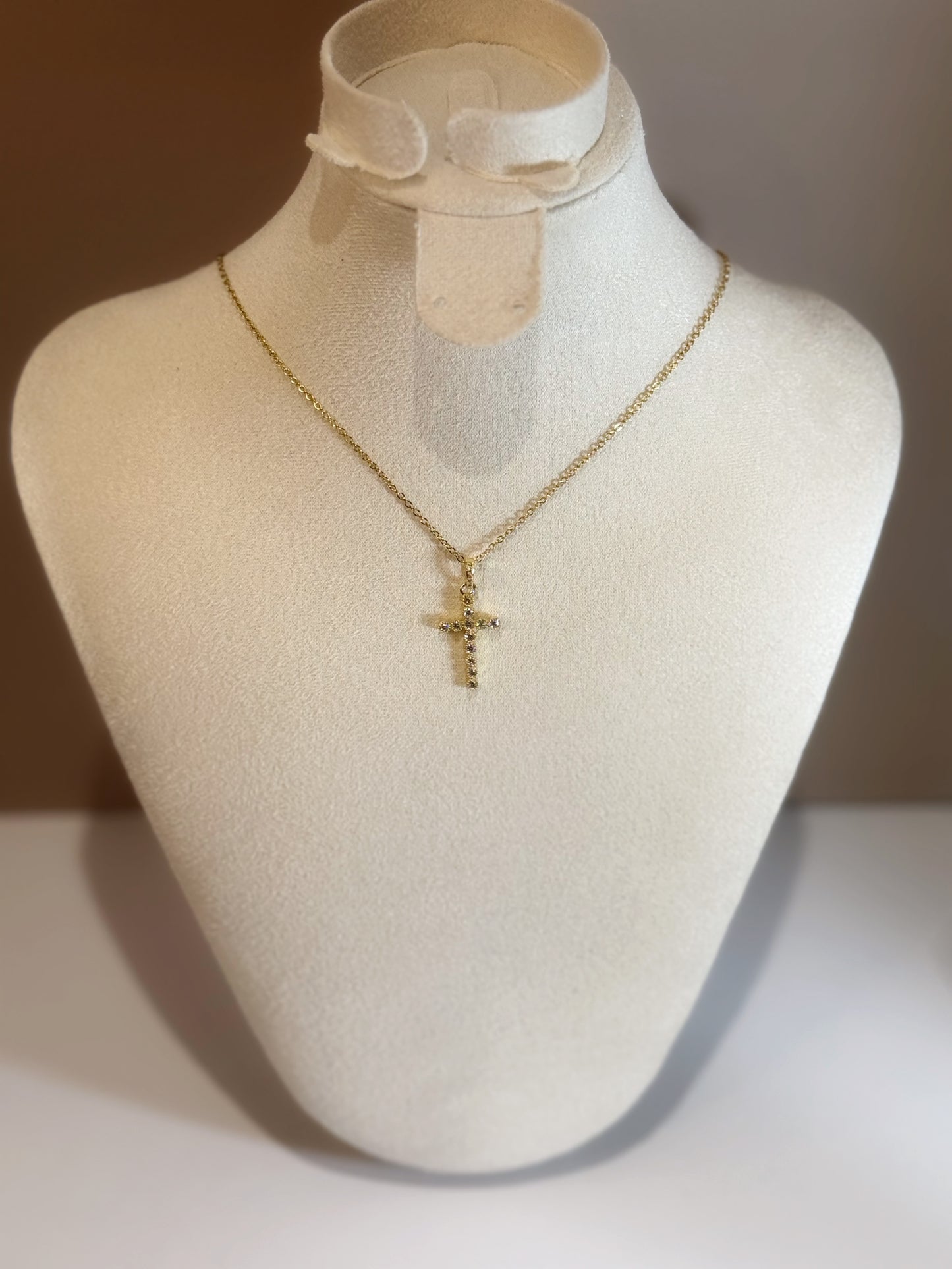 Collier Croix Lumière