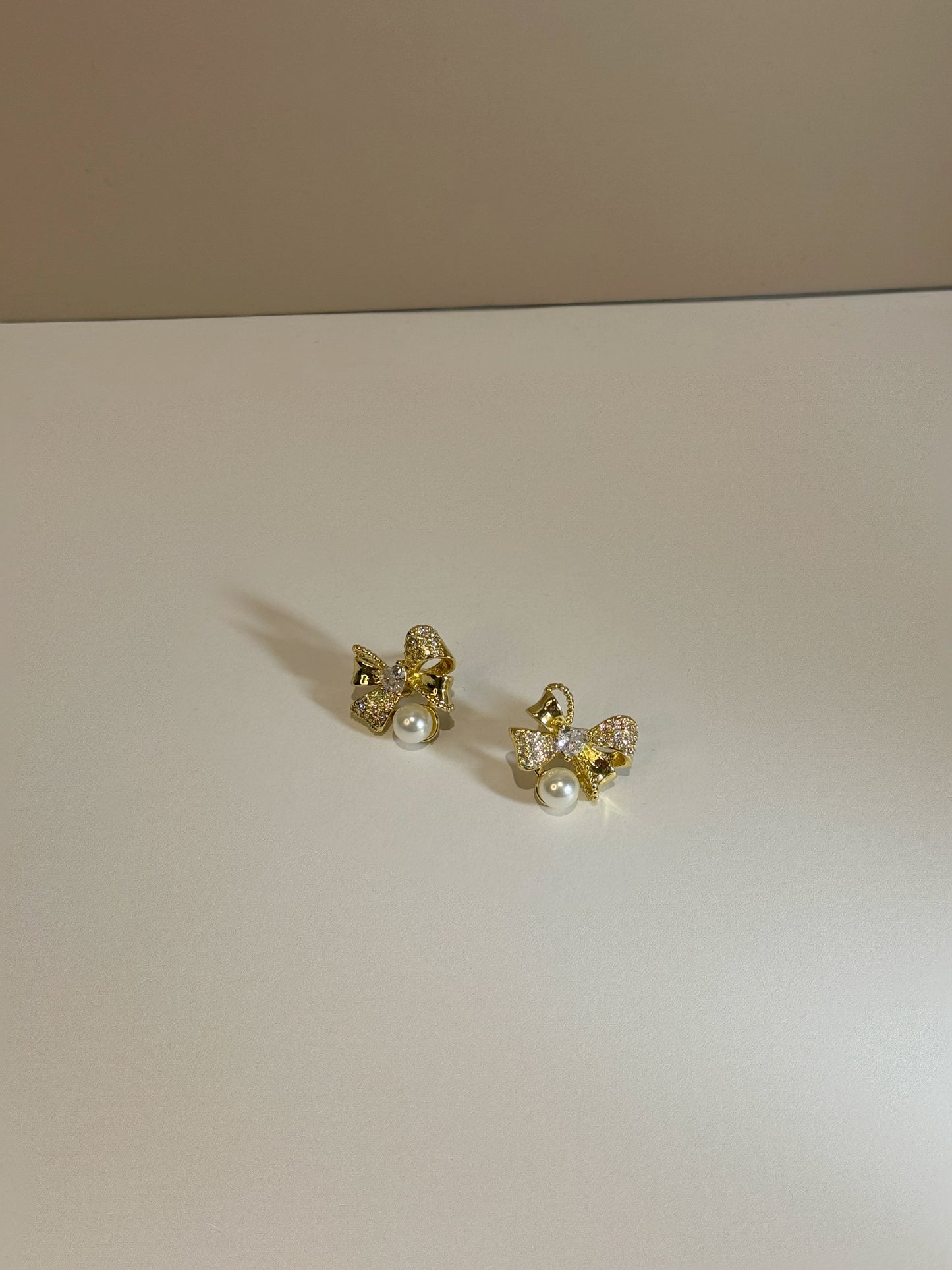 Boucles d'oreilles Noeud de Perle