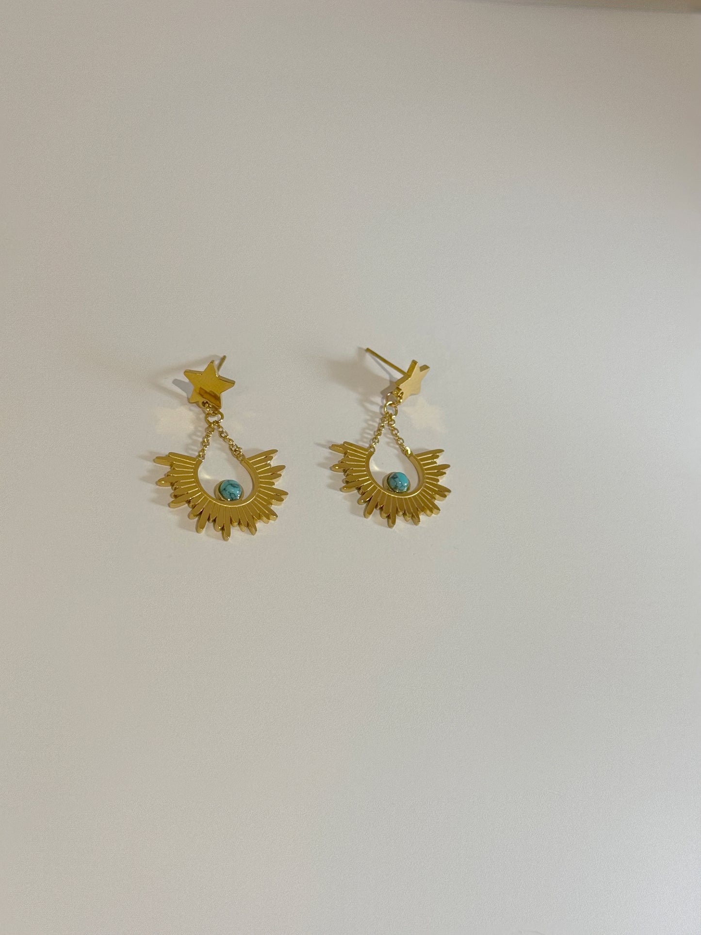 Boucles d’oreilles Soleil Céleste