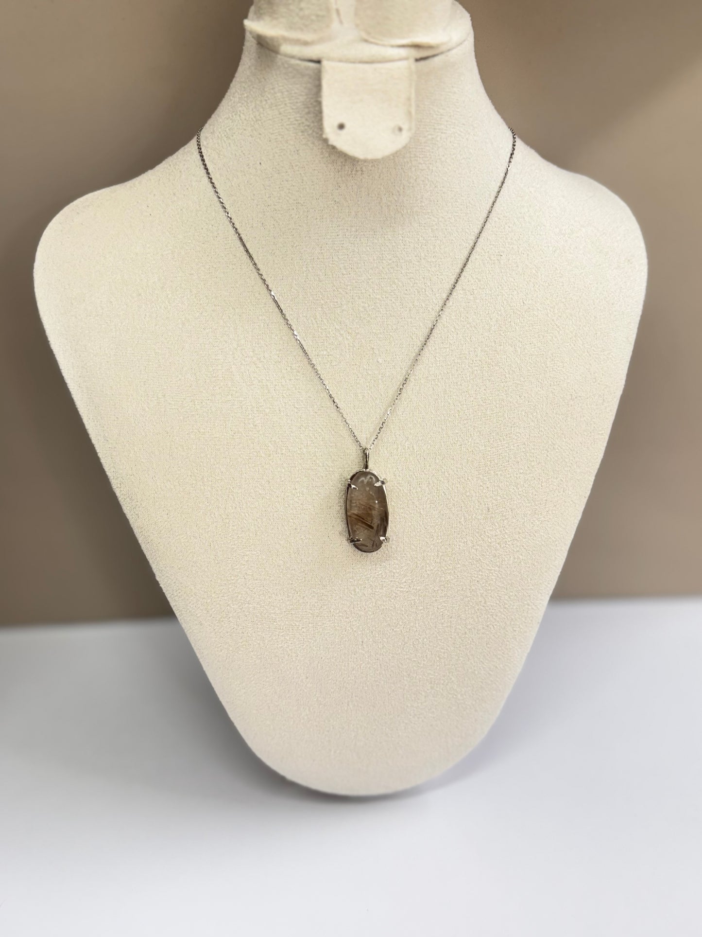 Collier Lumière Intérieure (Quartz rutile)