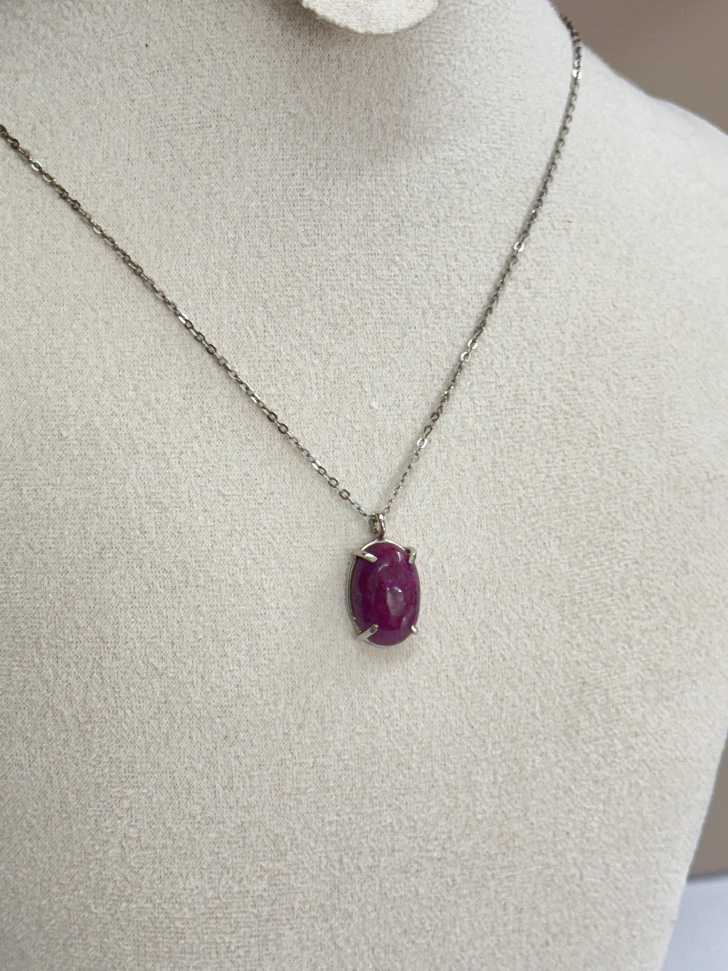 Collier Flamme Royale (Rubis)
