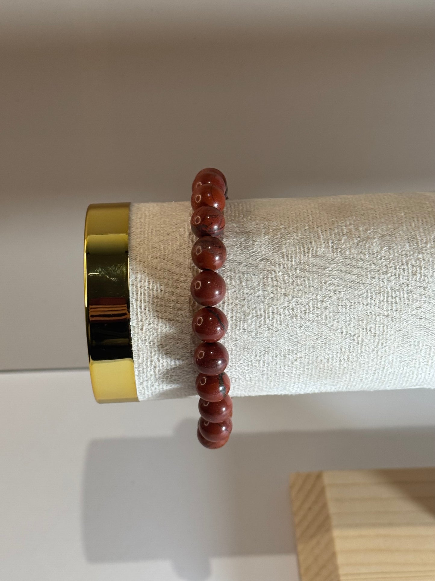 Bracelet Force d’Atlas (Jaspe rouge)