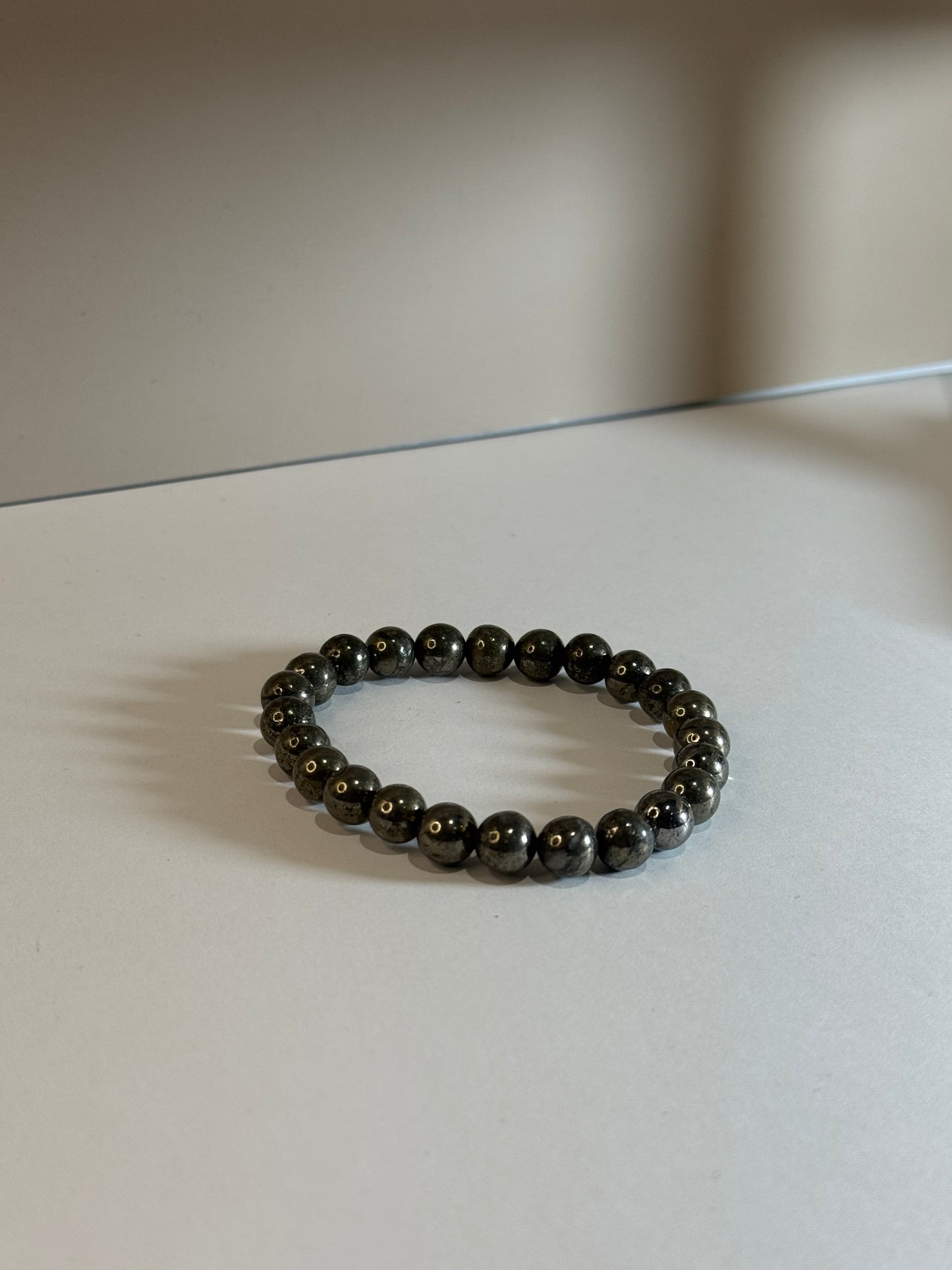 Bracelet Force Silencieuse (pyrite)