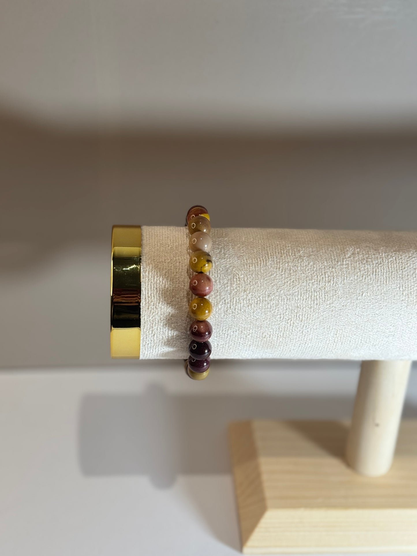 Bracelet Terre d’Ocre (Yolk stone)