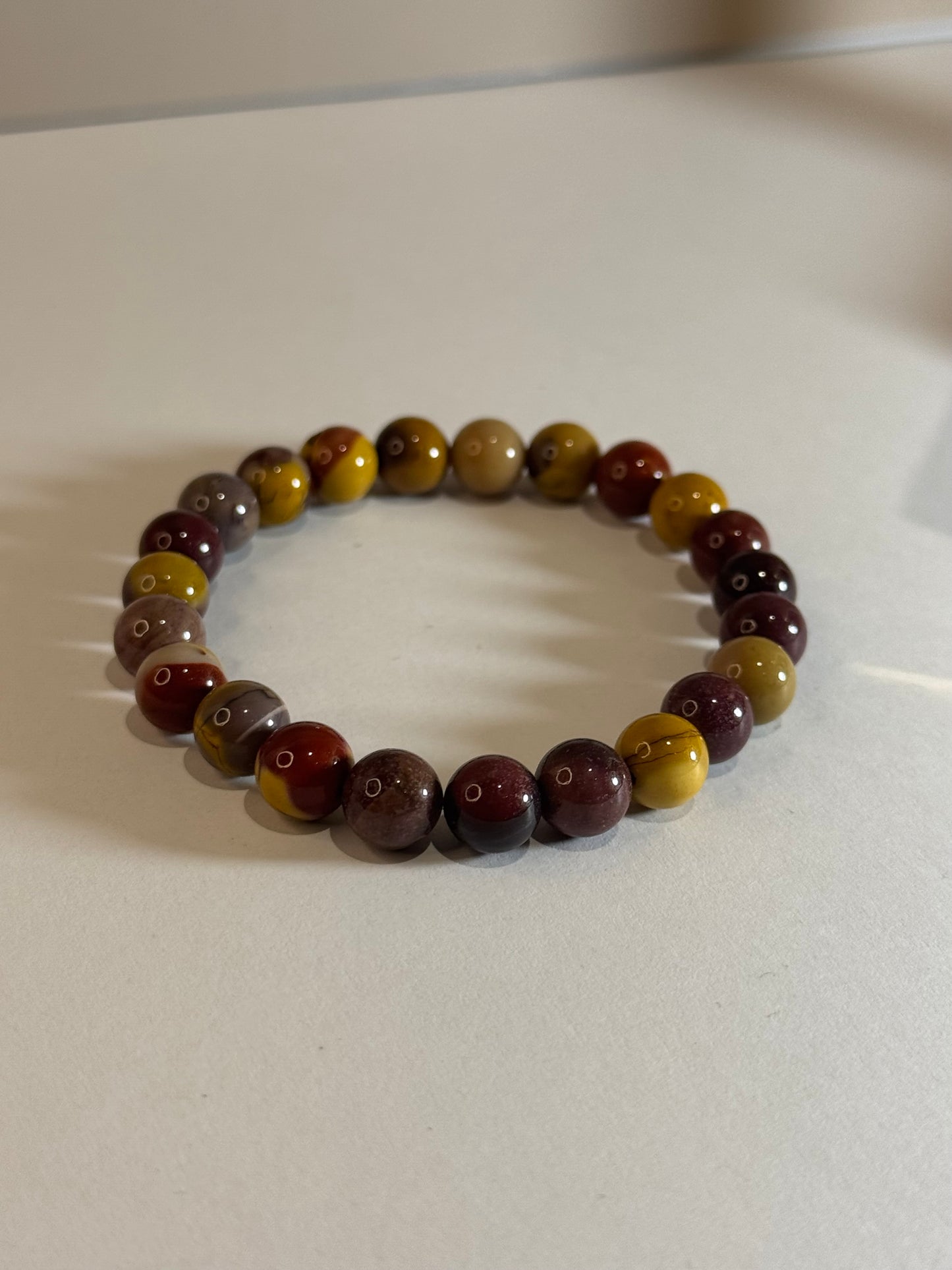 Bracelet Terre d’Ocre (Yolk stone)