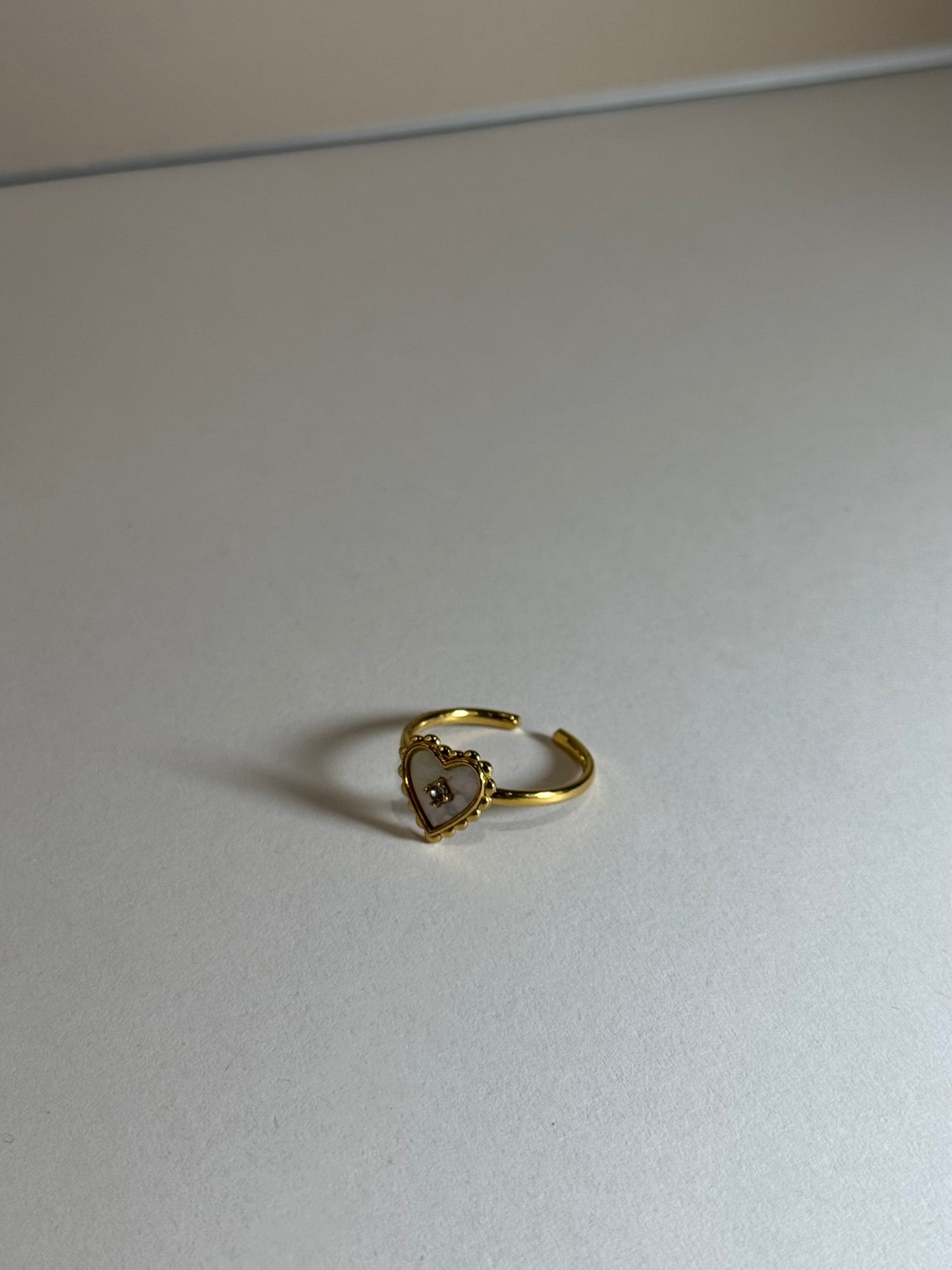 Bague Cœur Étoilé