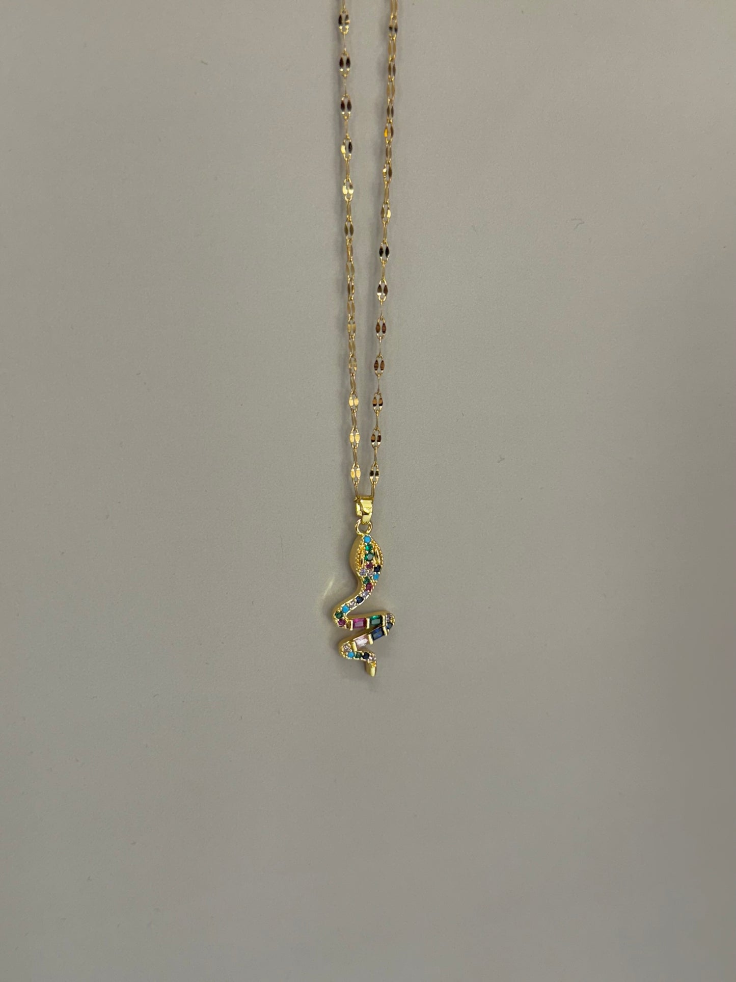Collier Serpent Éclatant