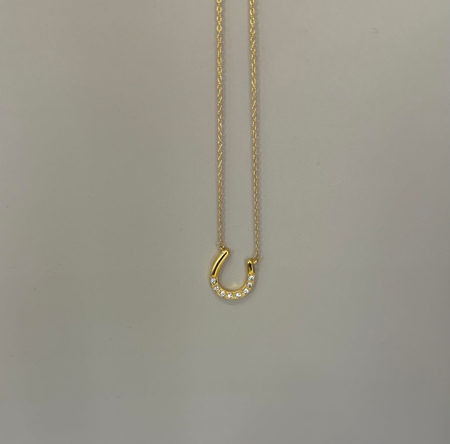 Collier Fer à Cheval Porte-Bonheur