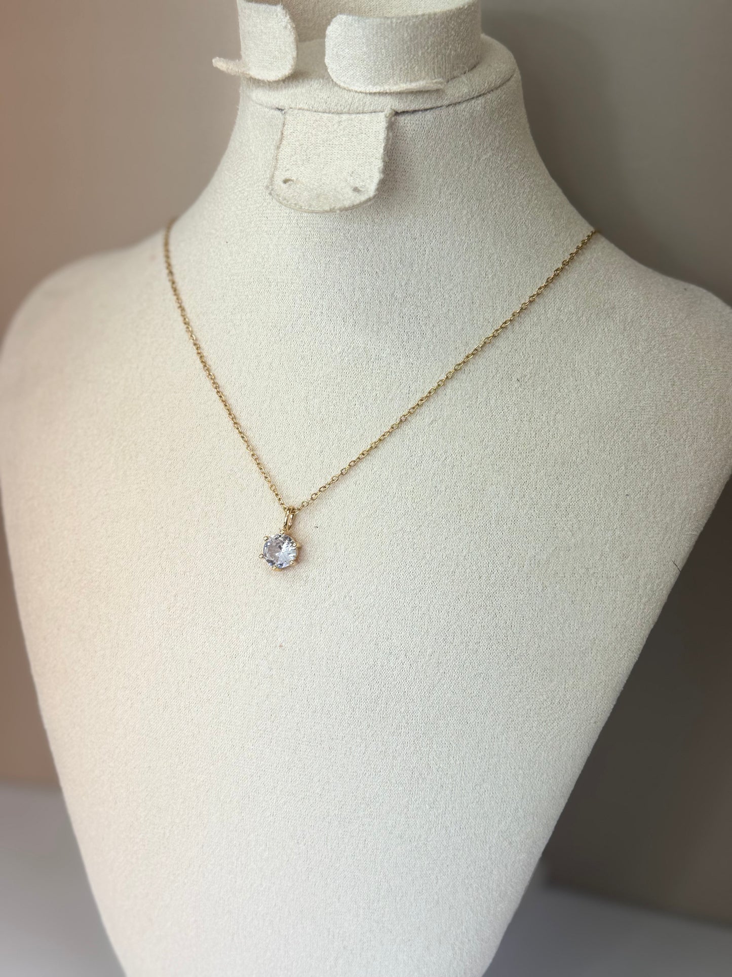Collier Éclat Solitaire