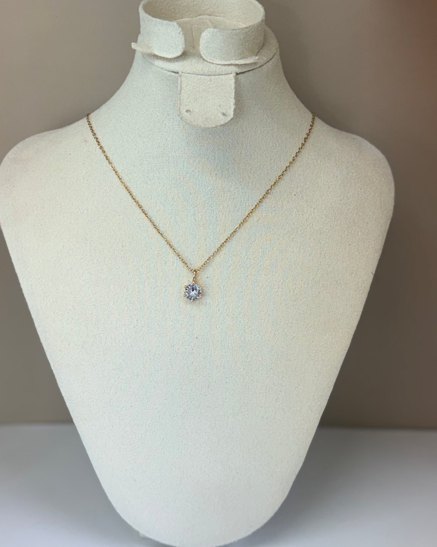 Collier Éclat Solitaire