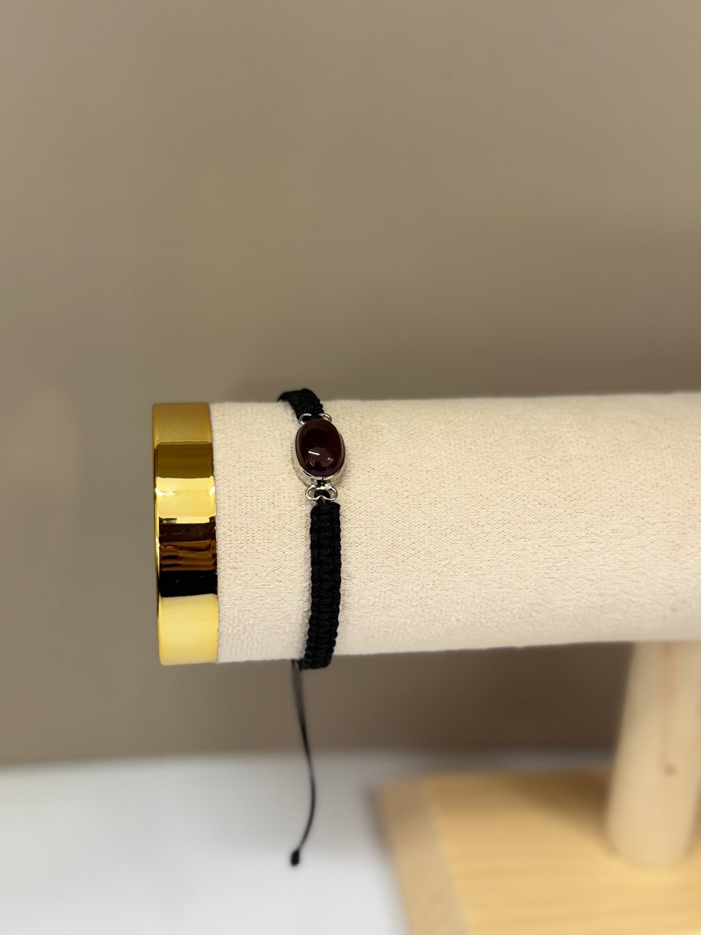 Bracelet Force Ardente (Grenat)