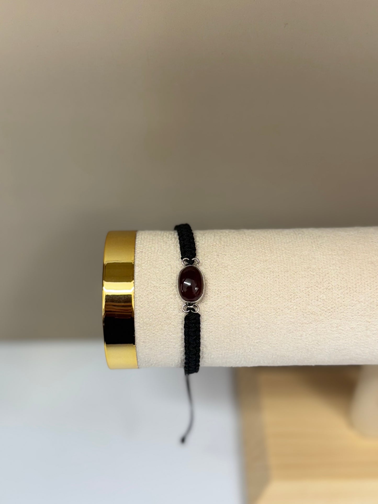 Bracelet Force Ardente (Grenat)