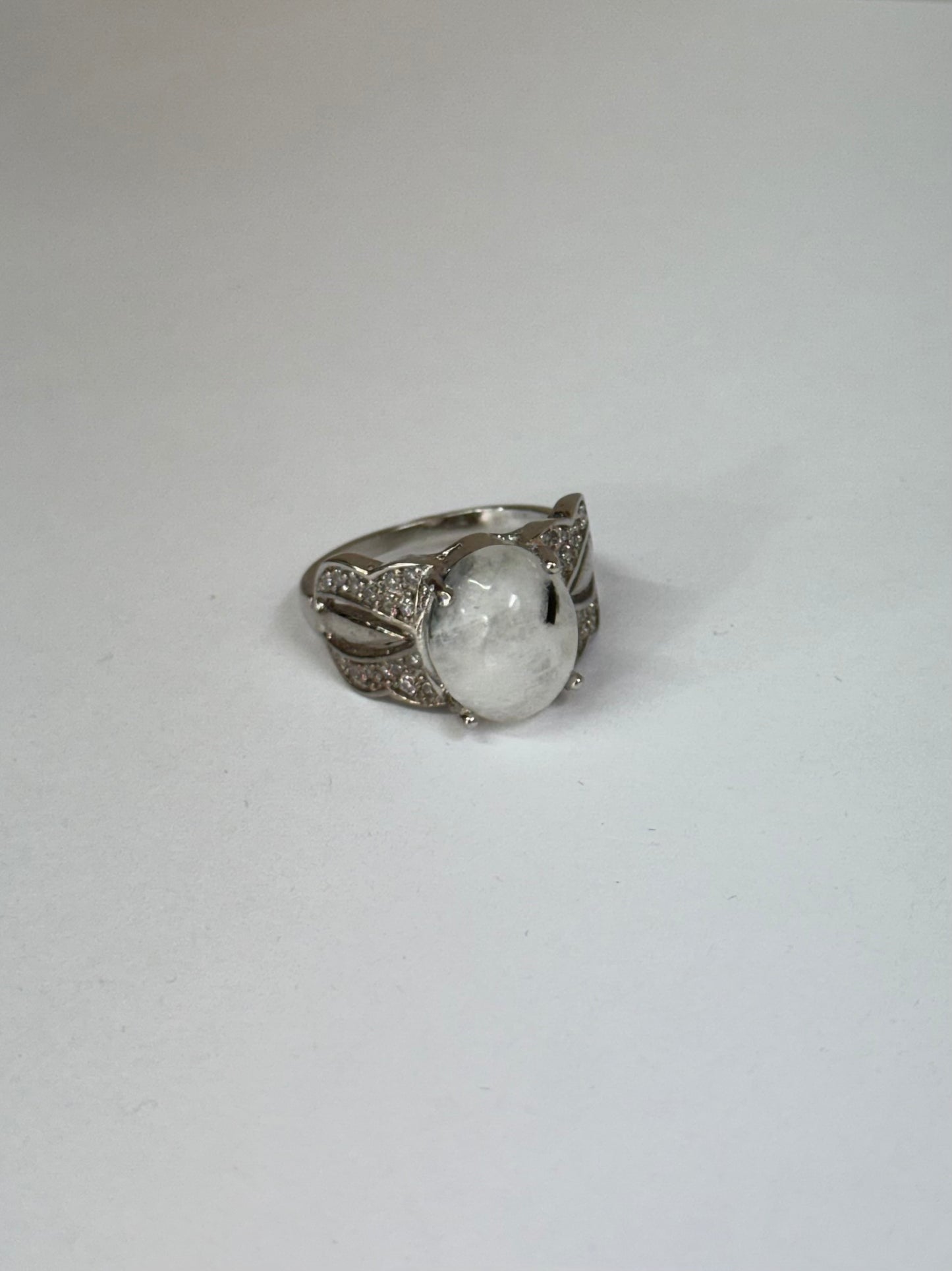Bague Clair de Lune (Pierre de lune)