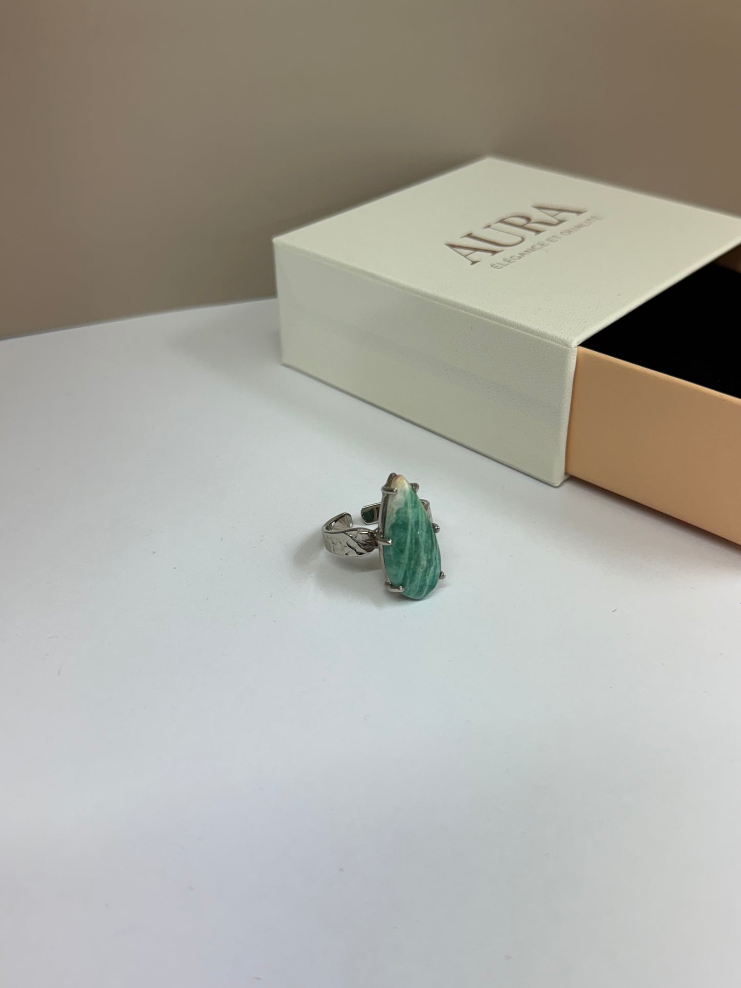 Bague Élan d’Amazonite