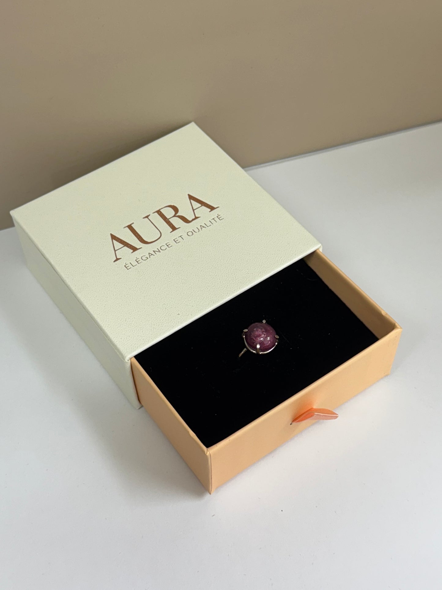 Bague Flamme du Cœur (Rubis)