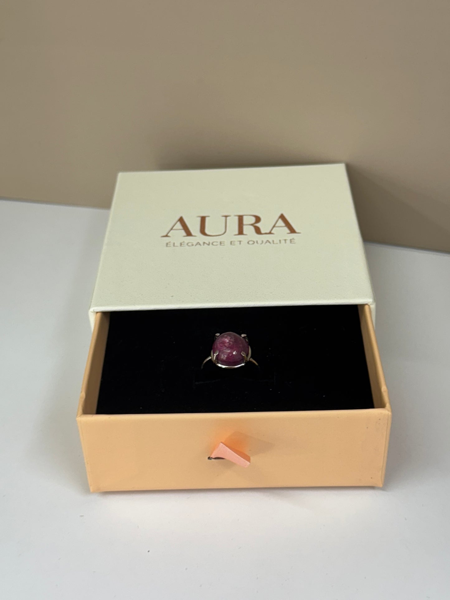 Bague Flamme du Cœur (Rubis)