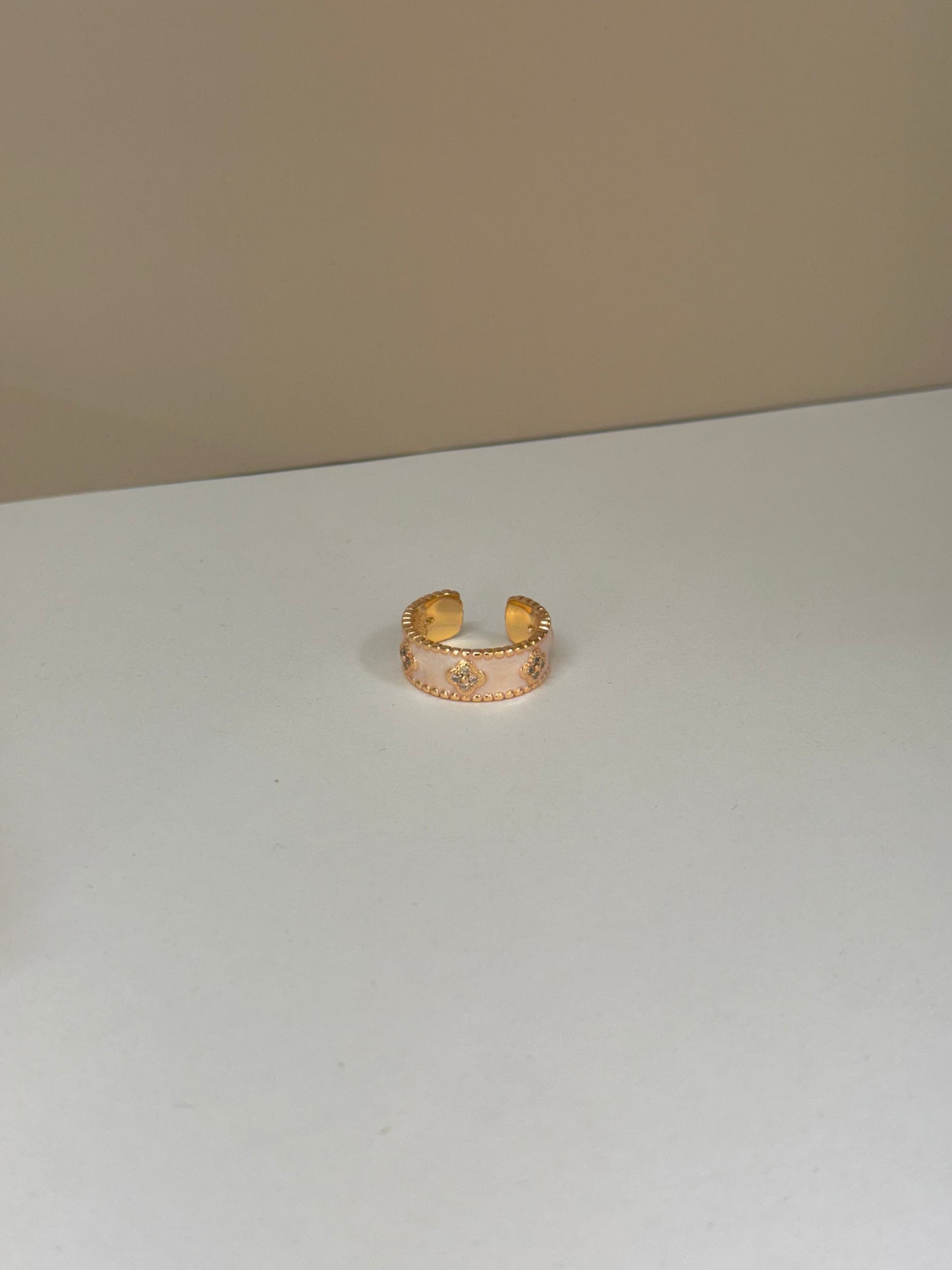 Bague Cœurs Étincelants