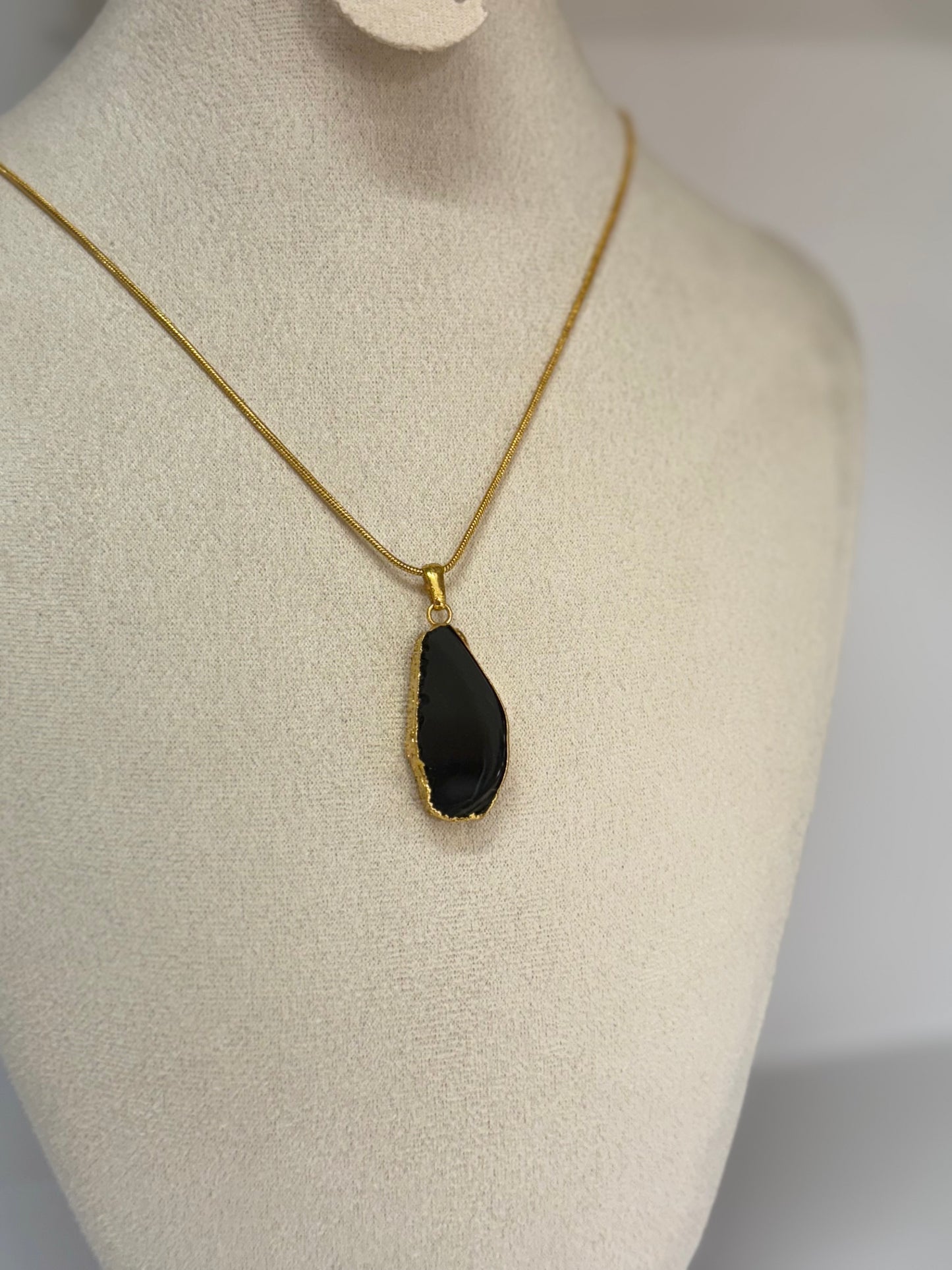 Collier Silence Noir