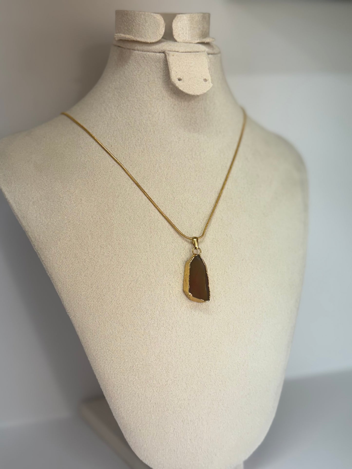 Collier Écorce Dorée