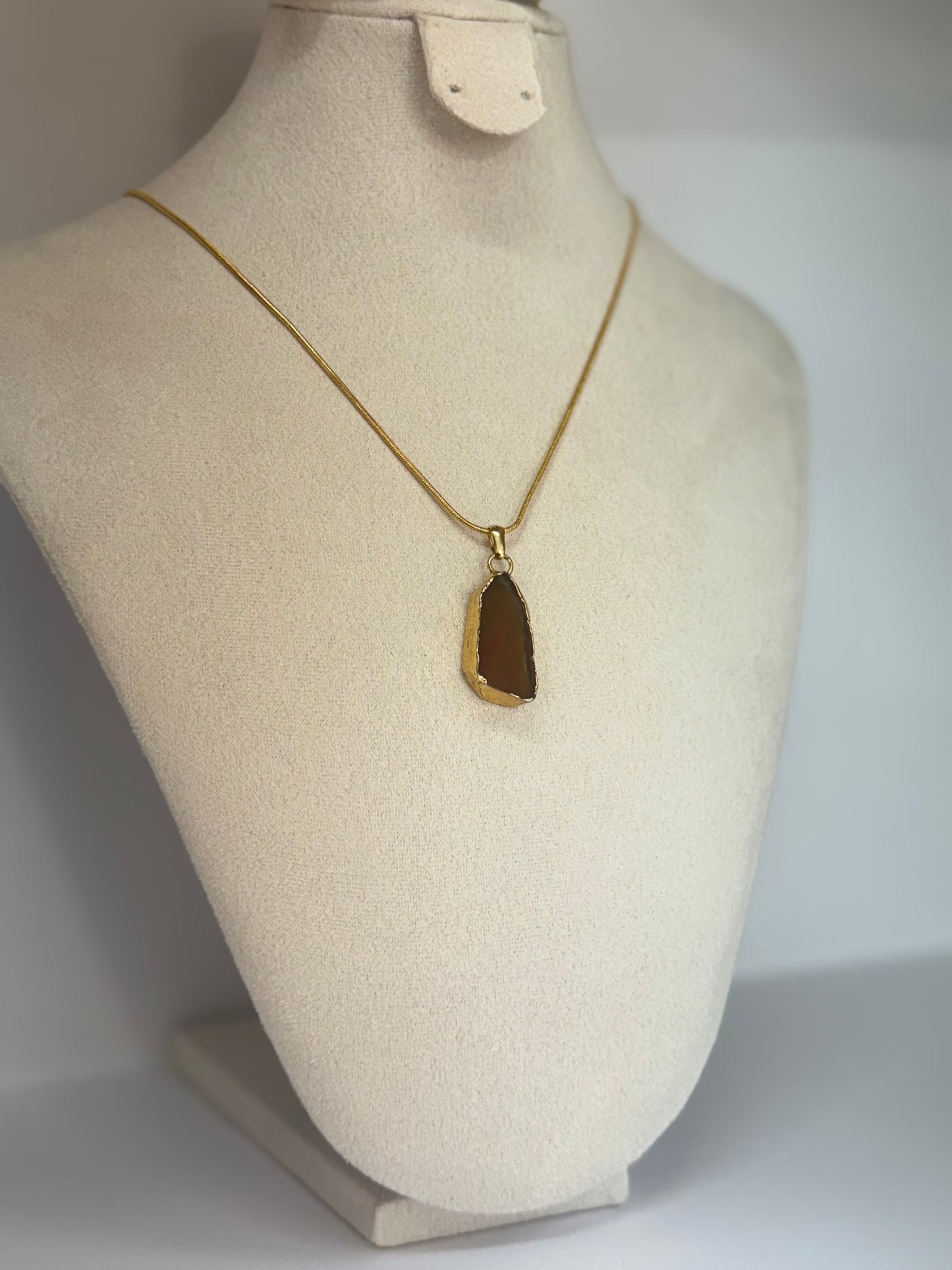 Collier Écorce Dorée