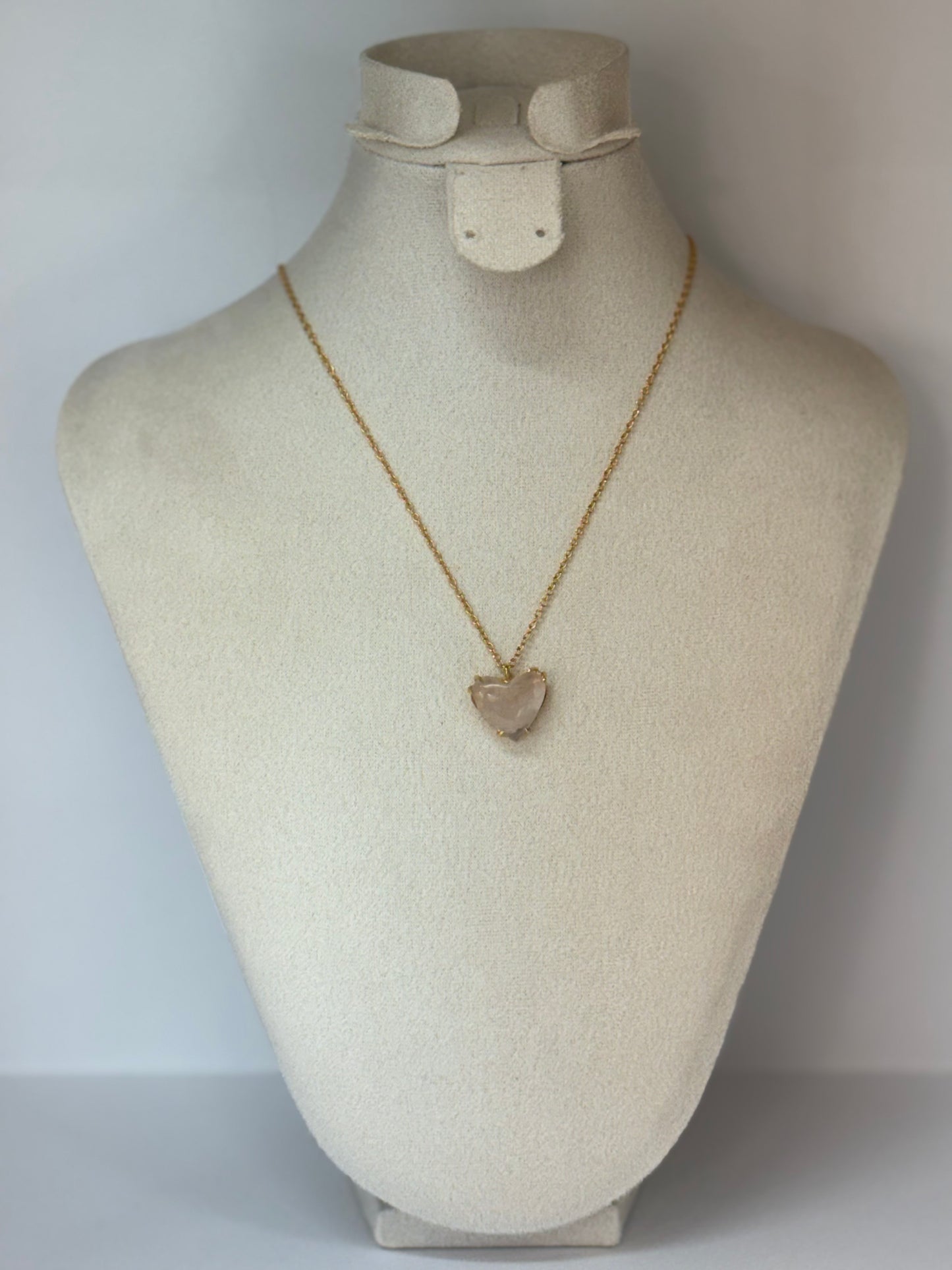 Collier Cœur de Quartz