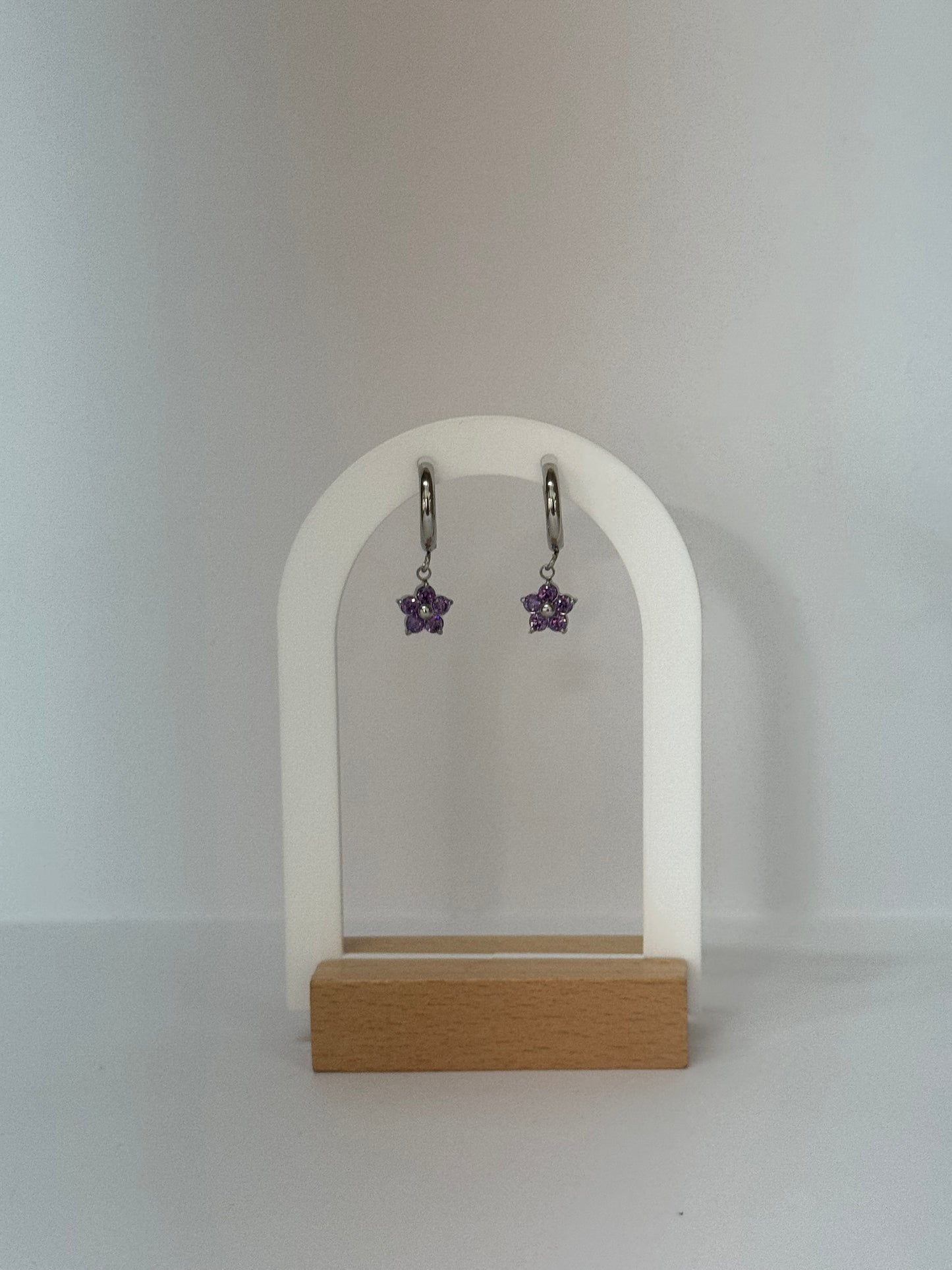 Boucles d’Oreilles Fleur de Lavande