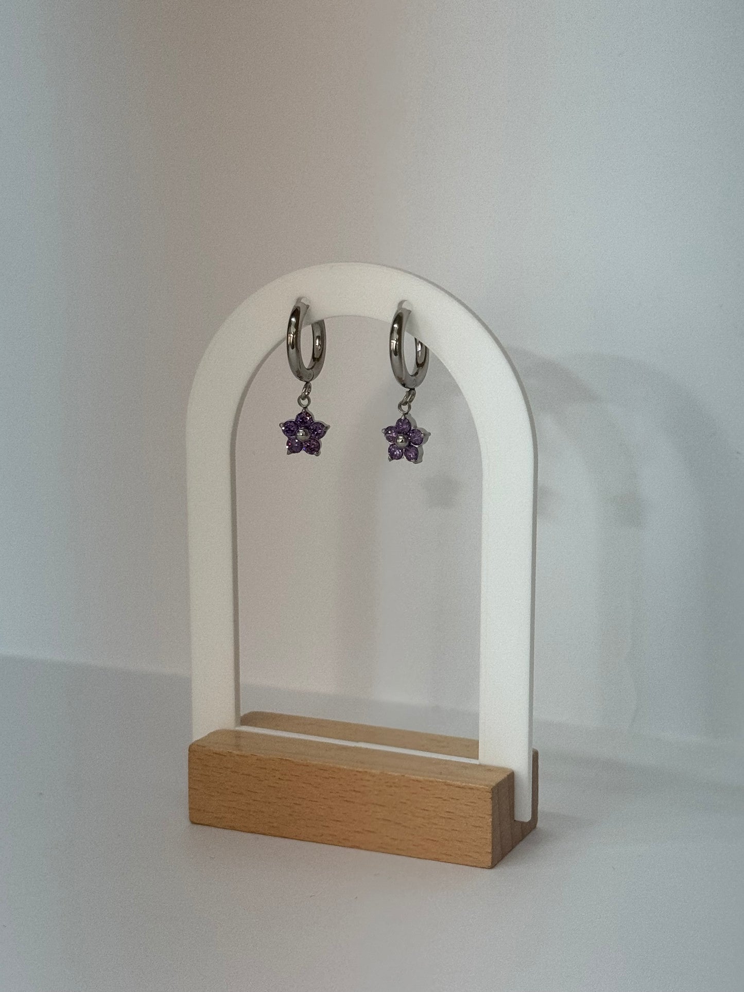 Boucles d’Oreilles Fleur de Lavande