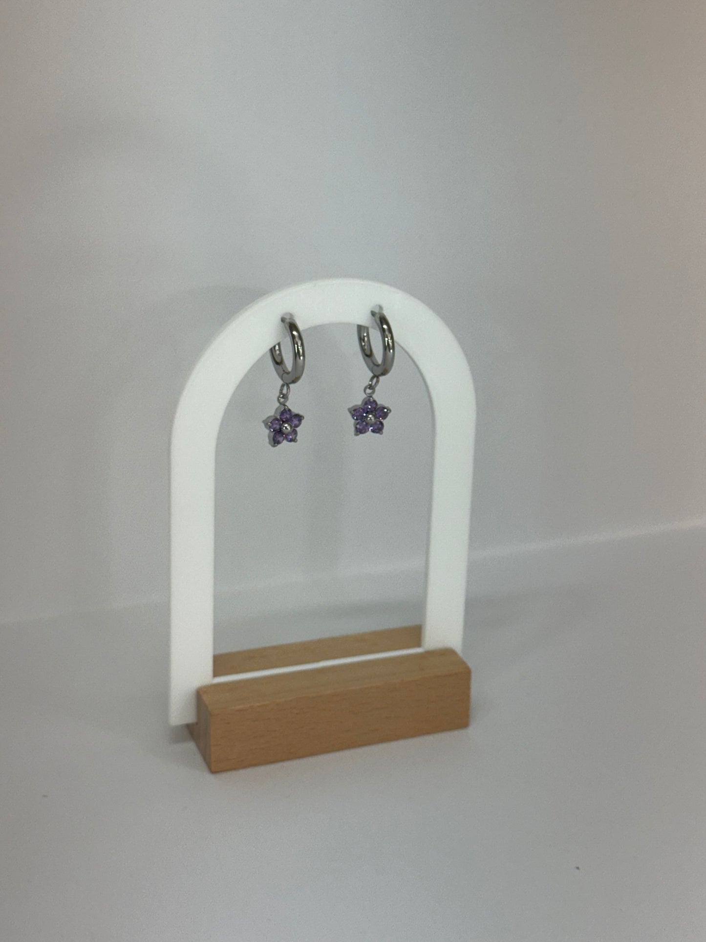 Boucles d’Oreilles Fleur de Lavande