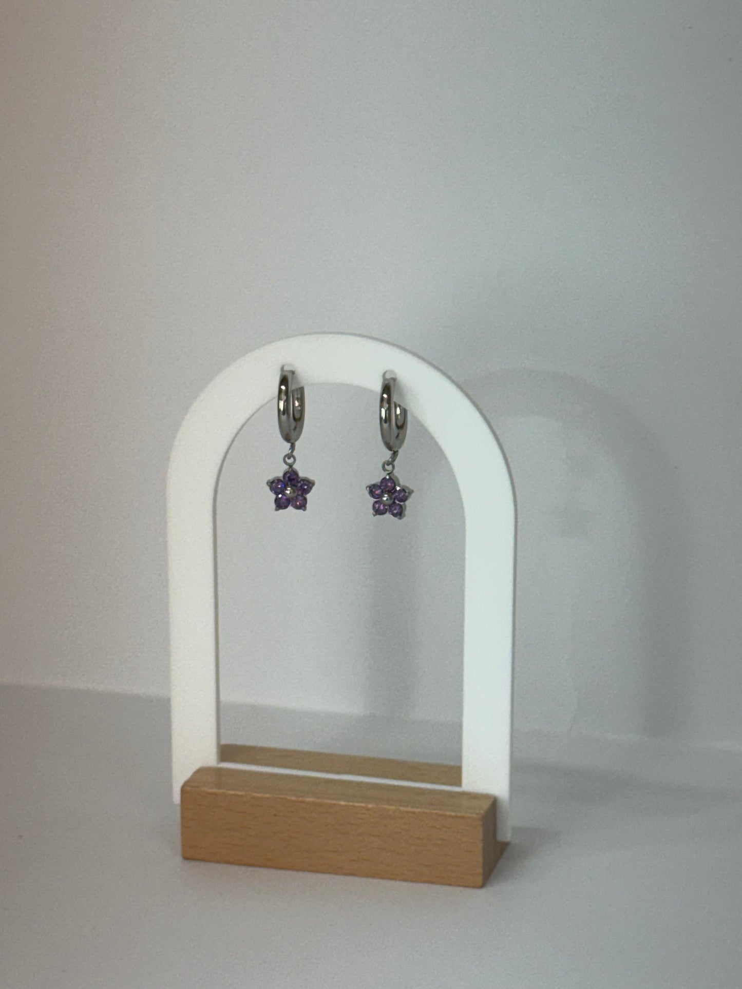 Boucles d’Oreilles Fleur de Lavande