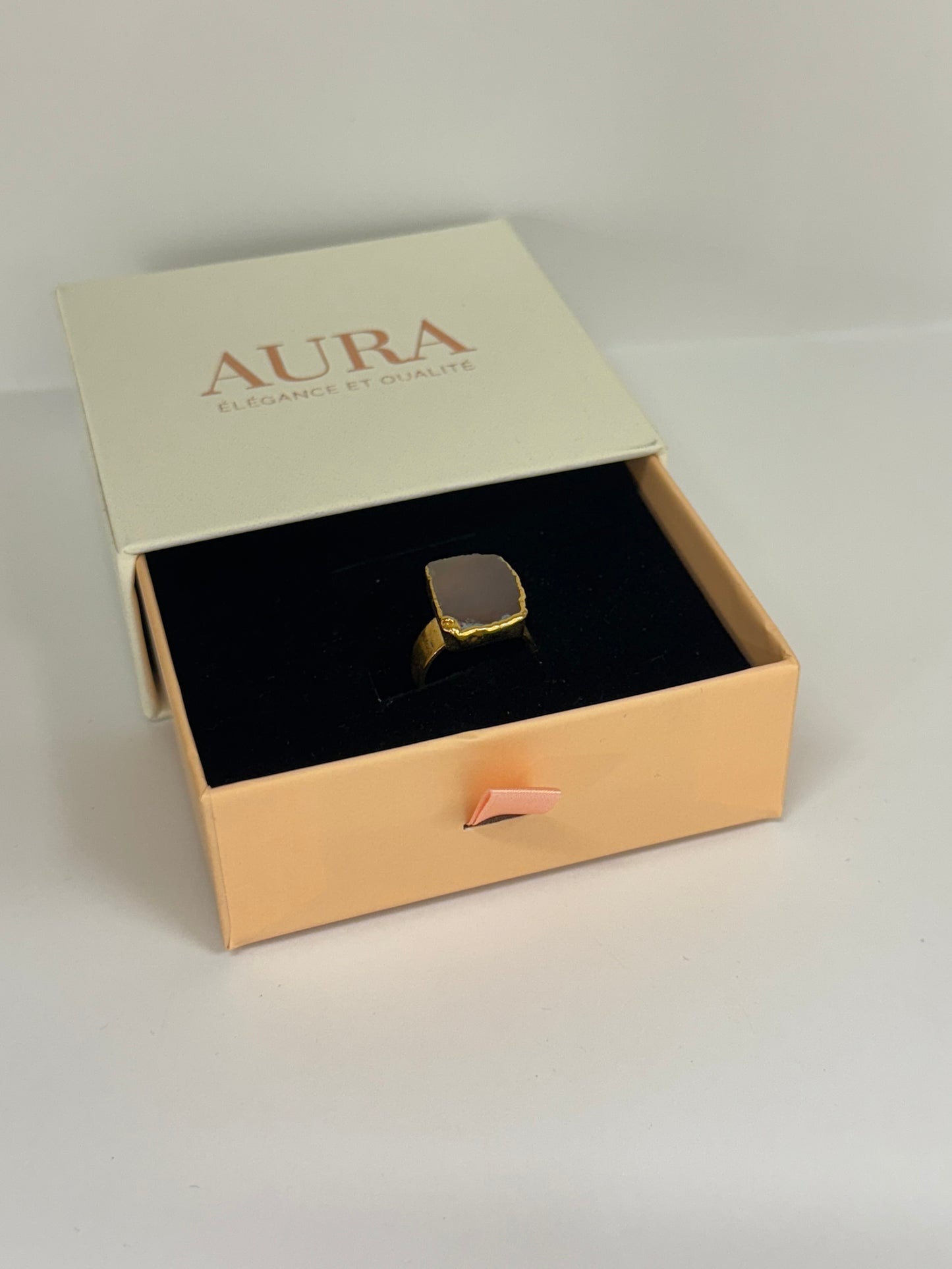 Bague Écorce Dorée