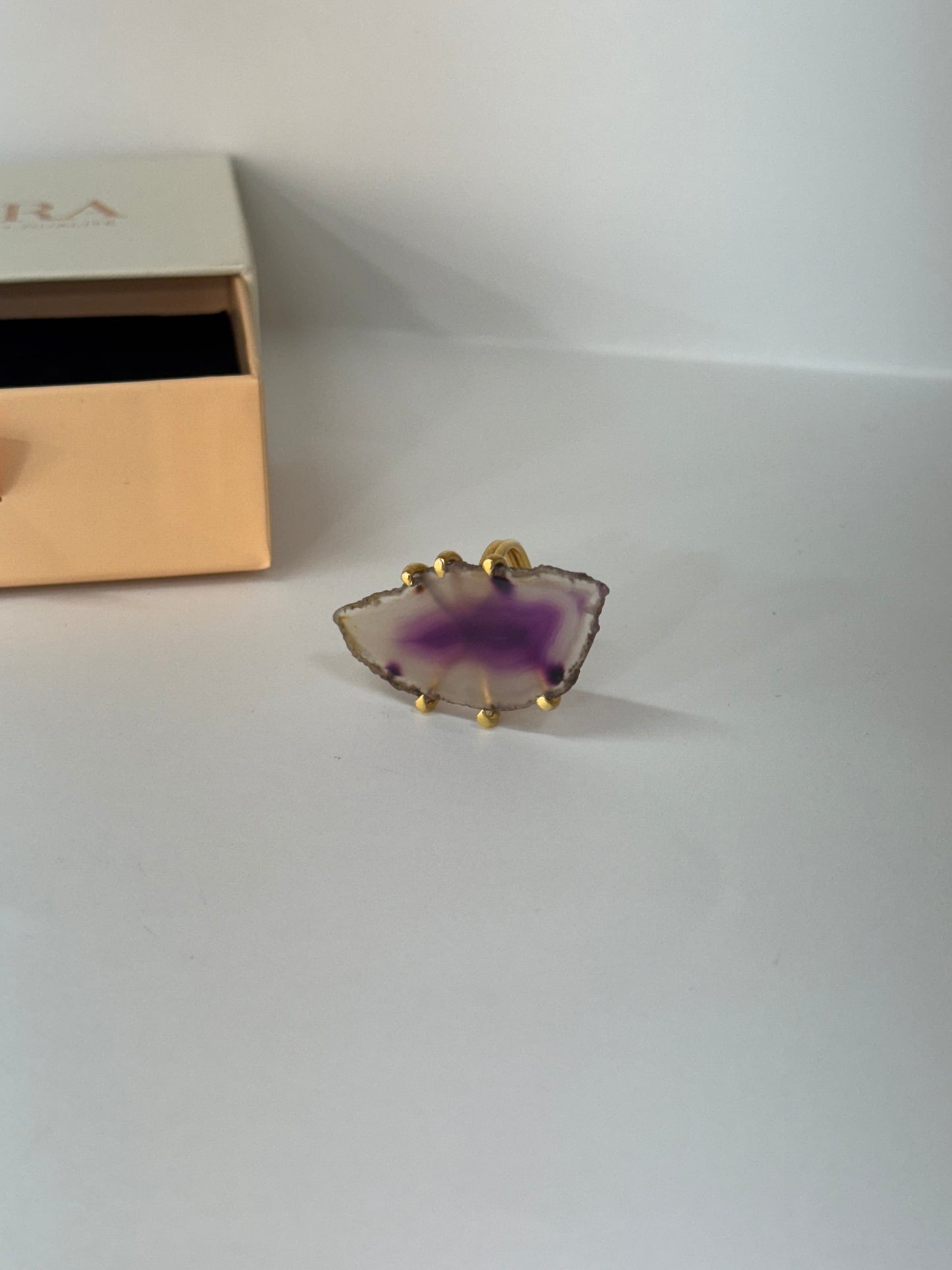Bague Aurore Violette