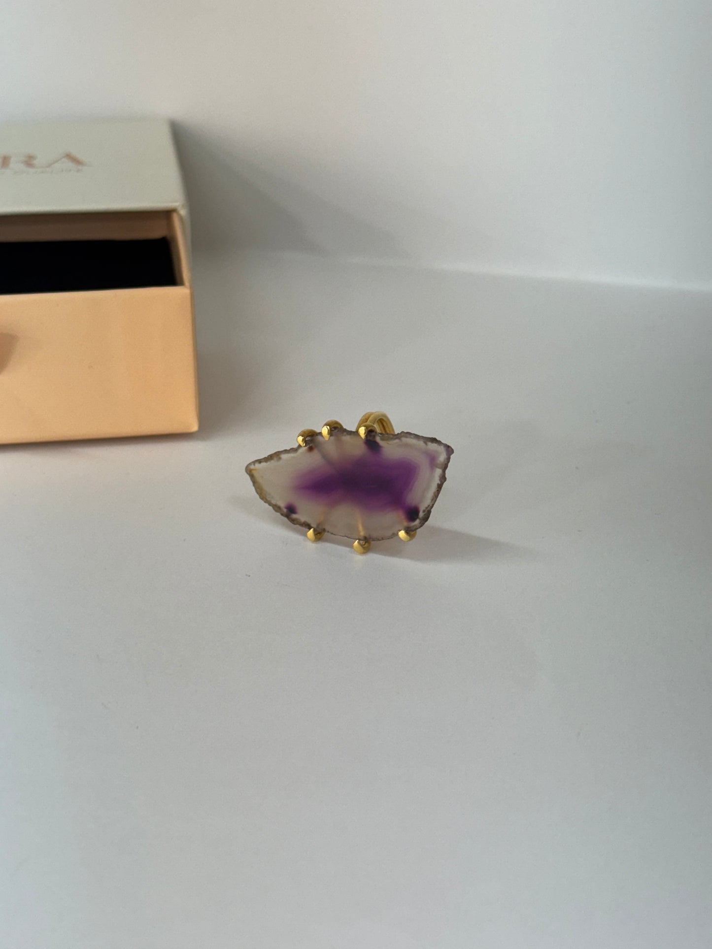 Bague Aurore Violette