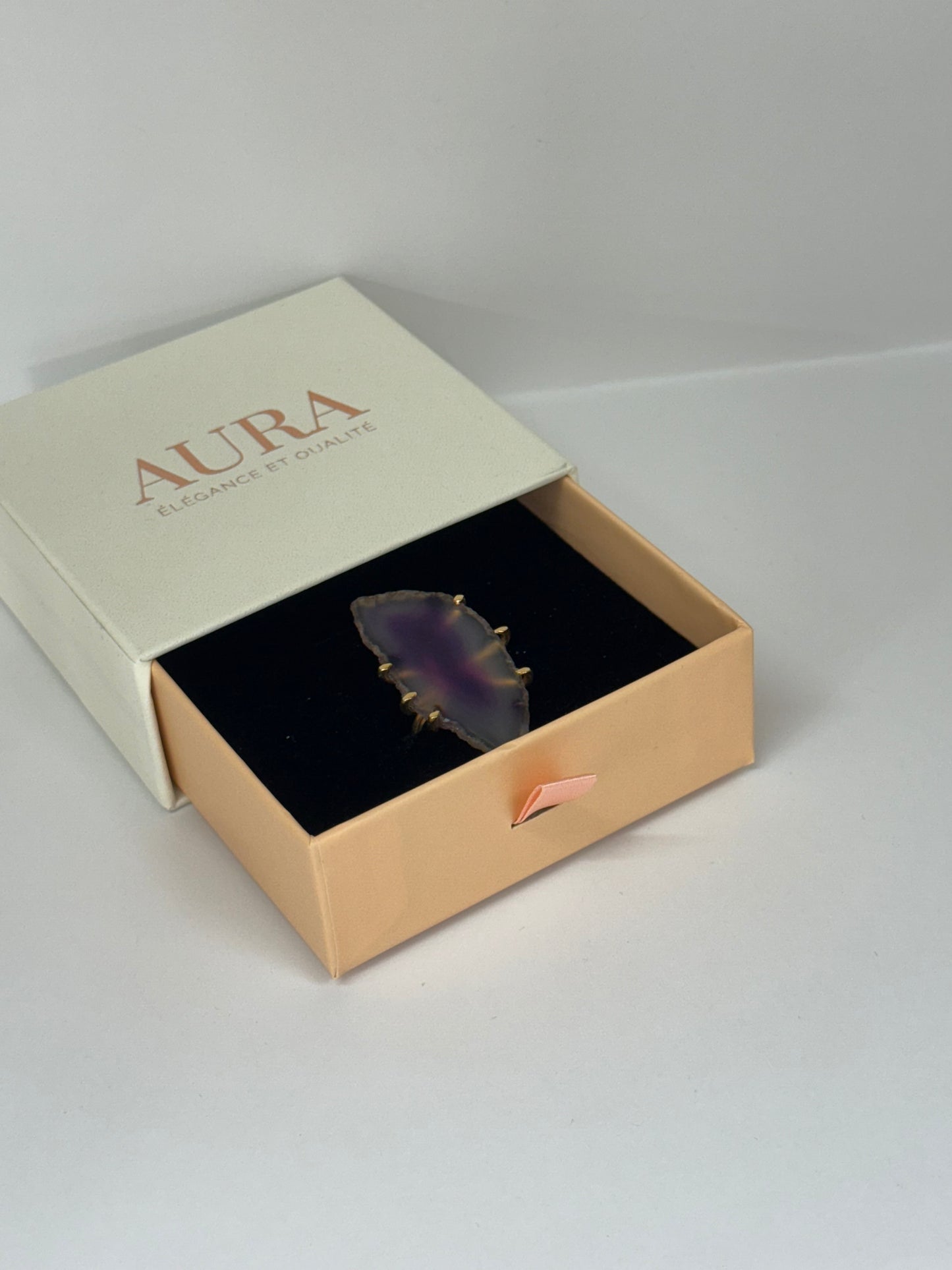 Bague Aurore Violette