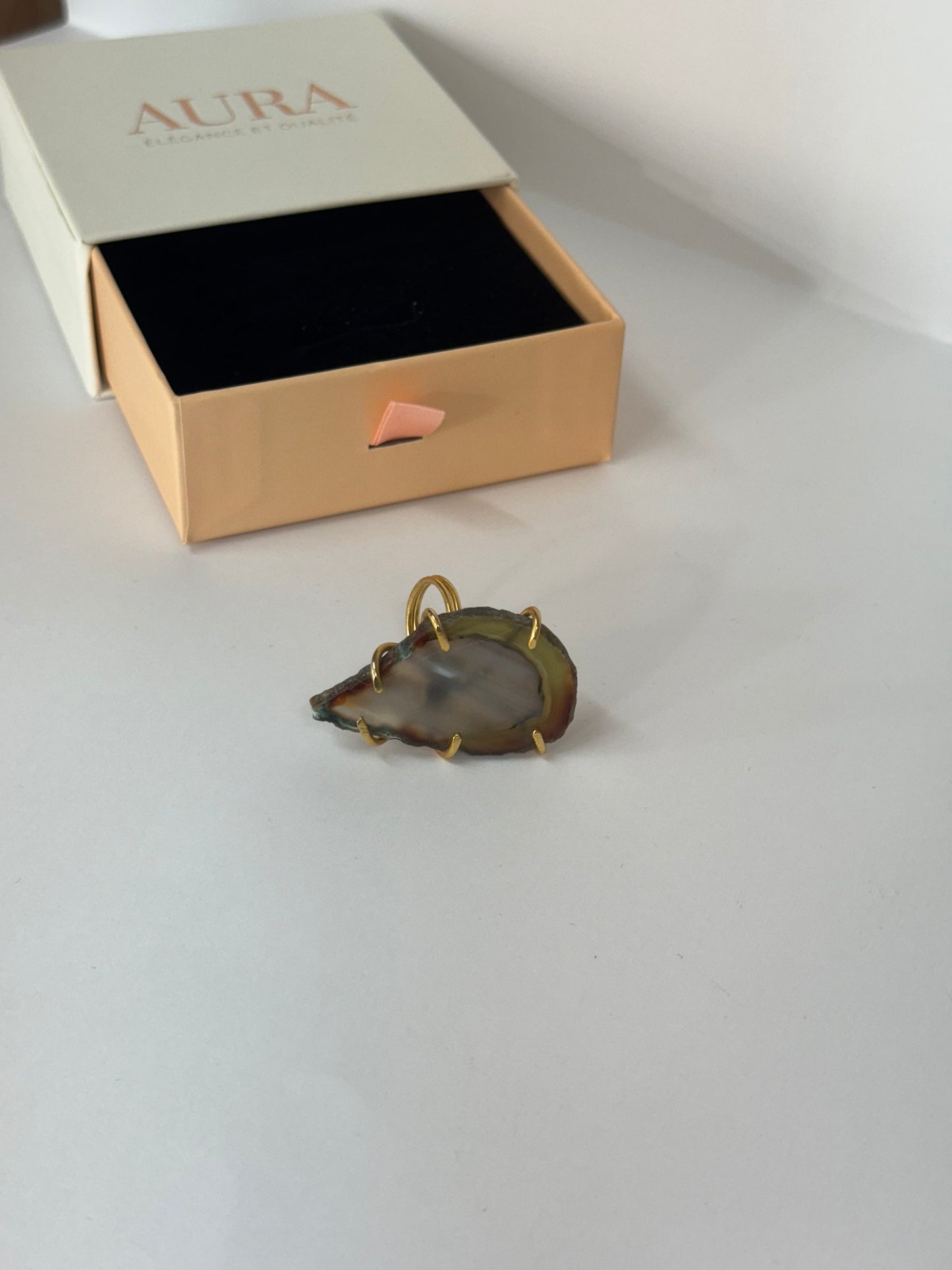 Bague Larme d’Aurore