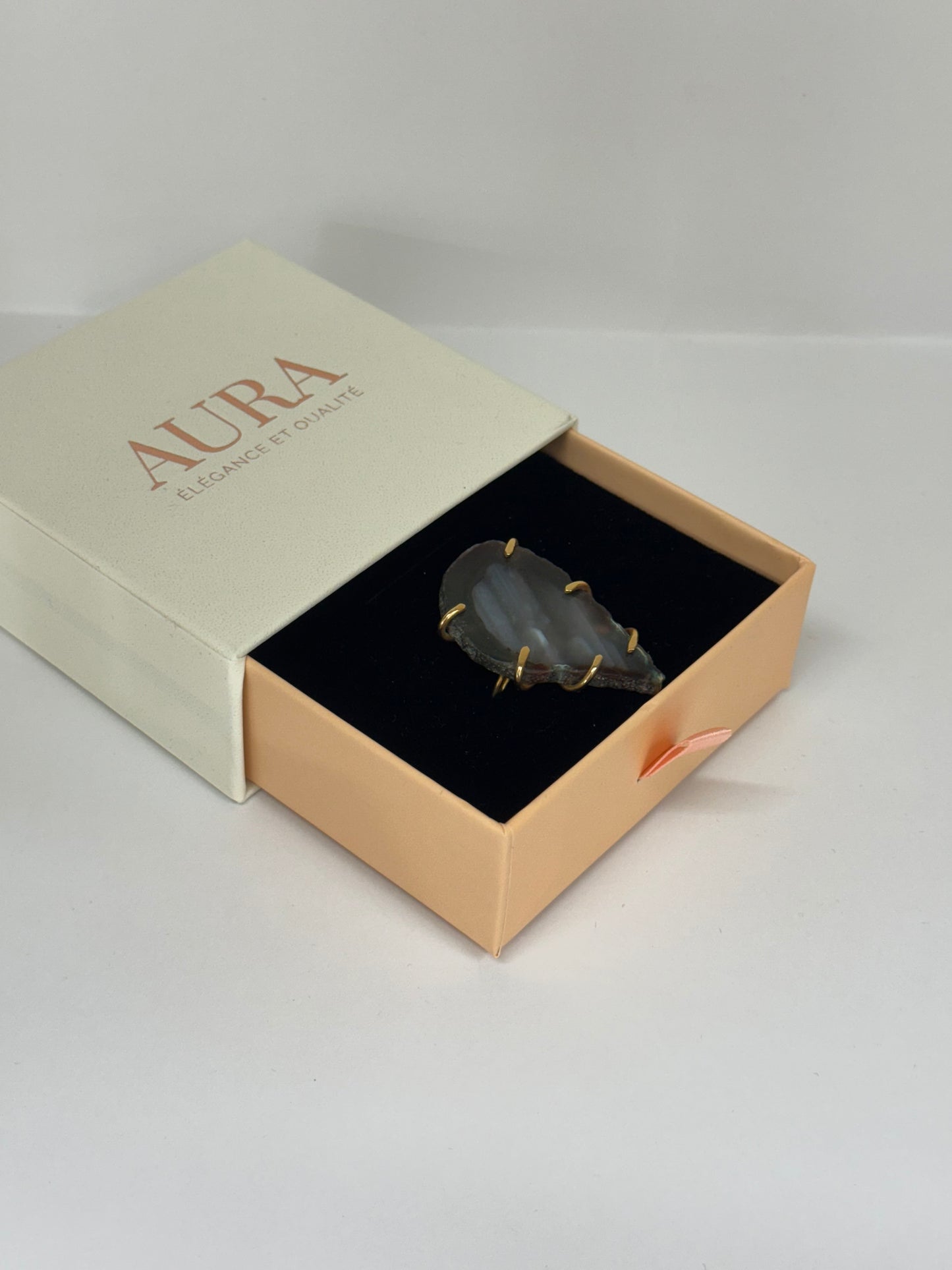 Bague Larme d’Aurore