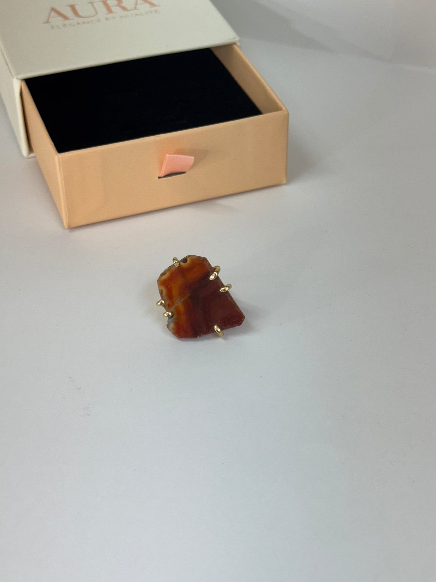 Bague Flamme Terracotta