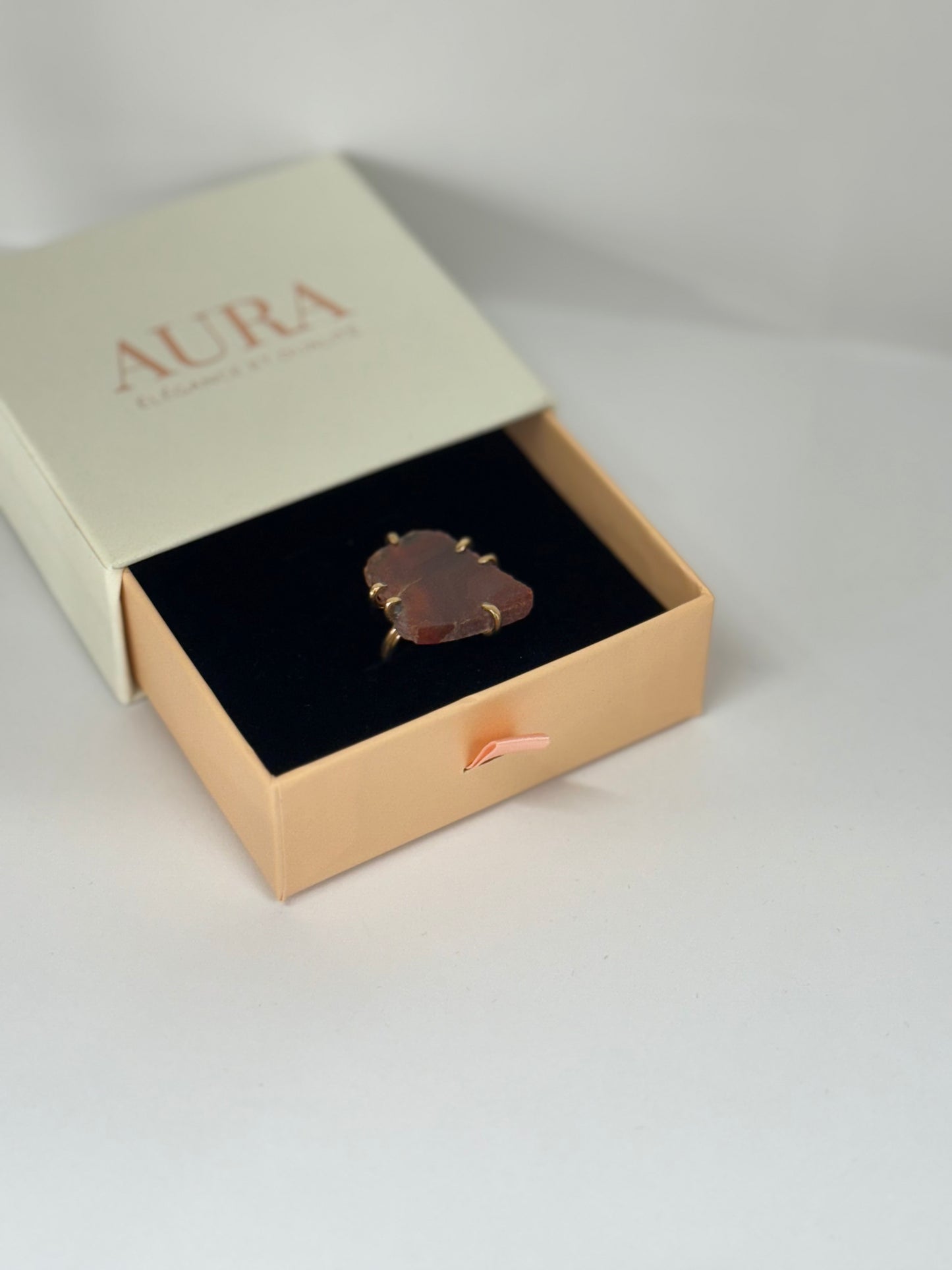 Bague Flamme Terracotta