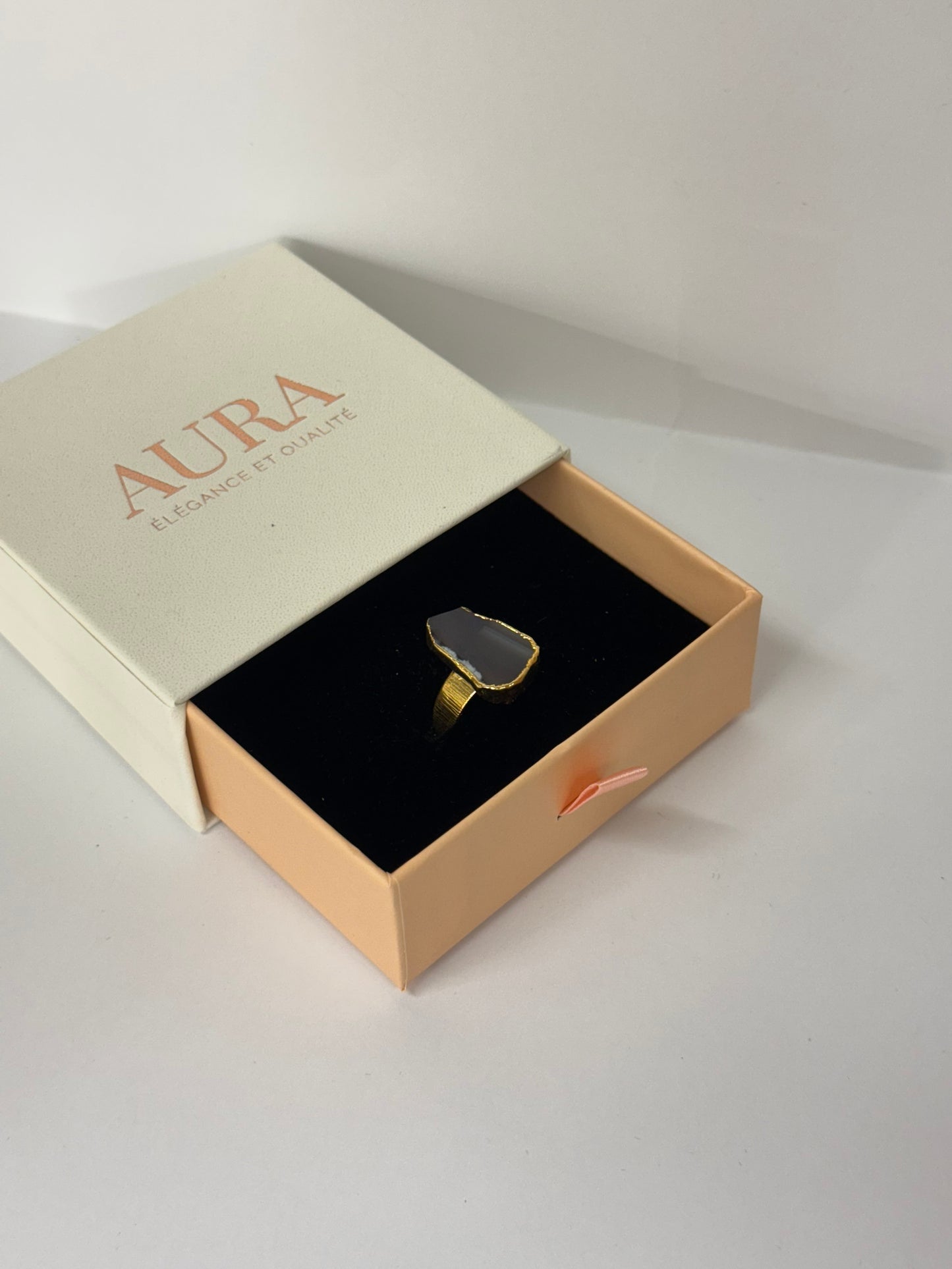 Bague Nuit d’Agate
