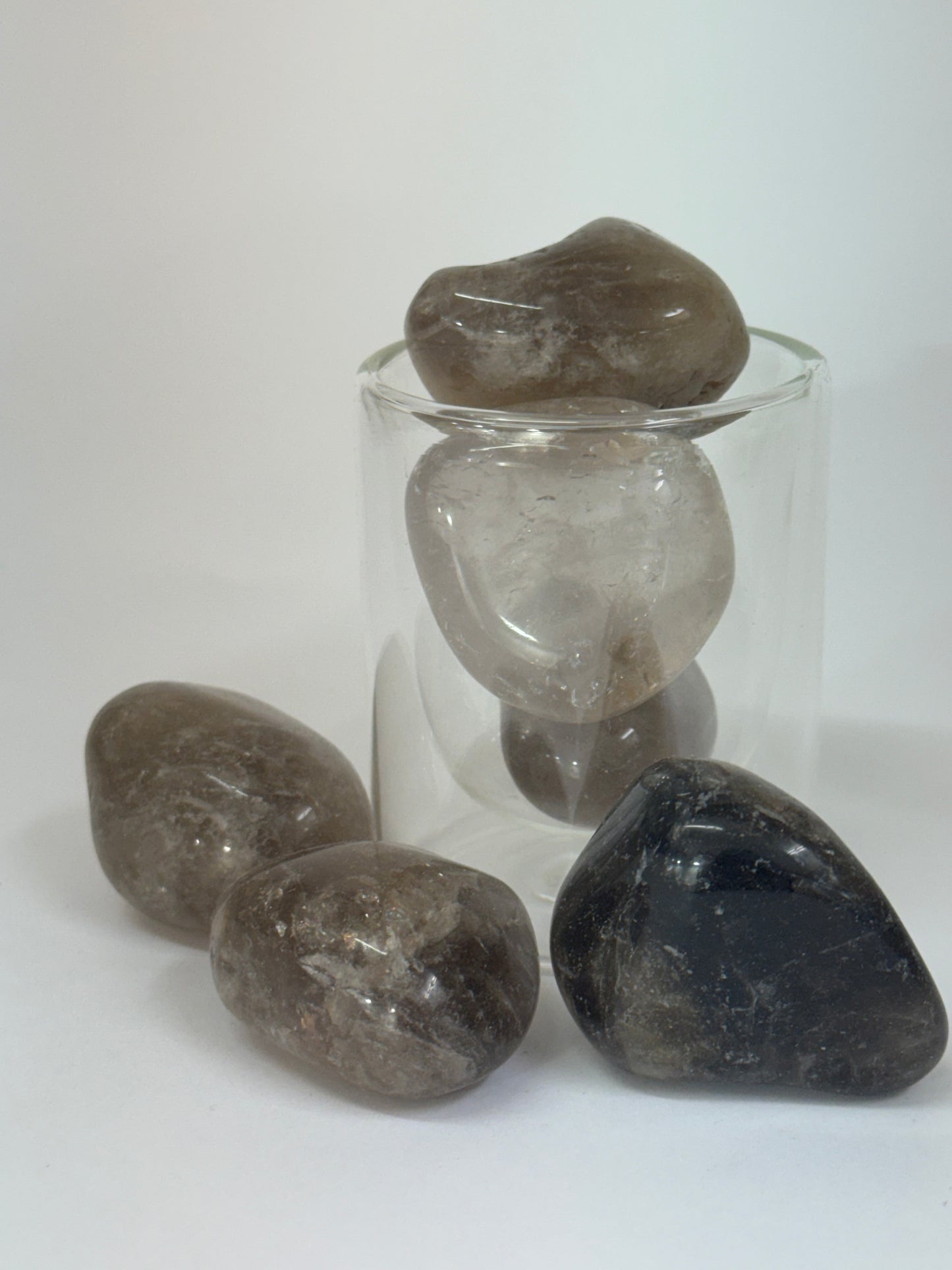 Quartz Fumé – Pierre roulée (grande taille) – 1 pièce