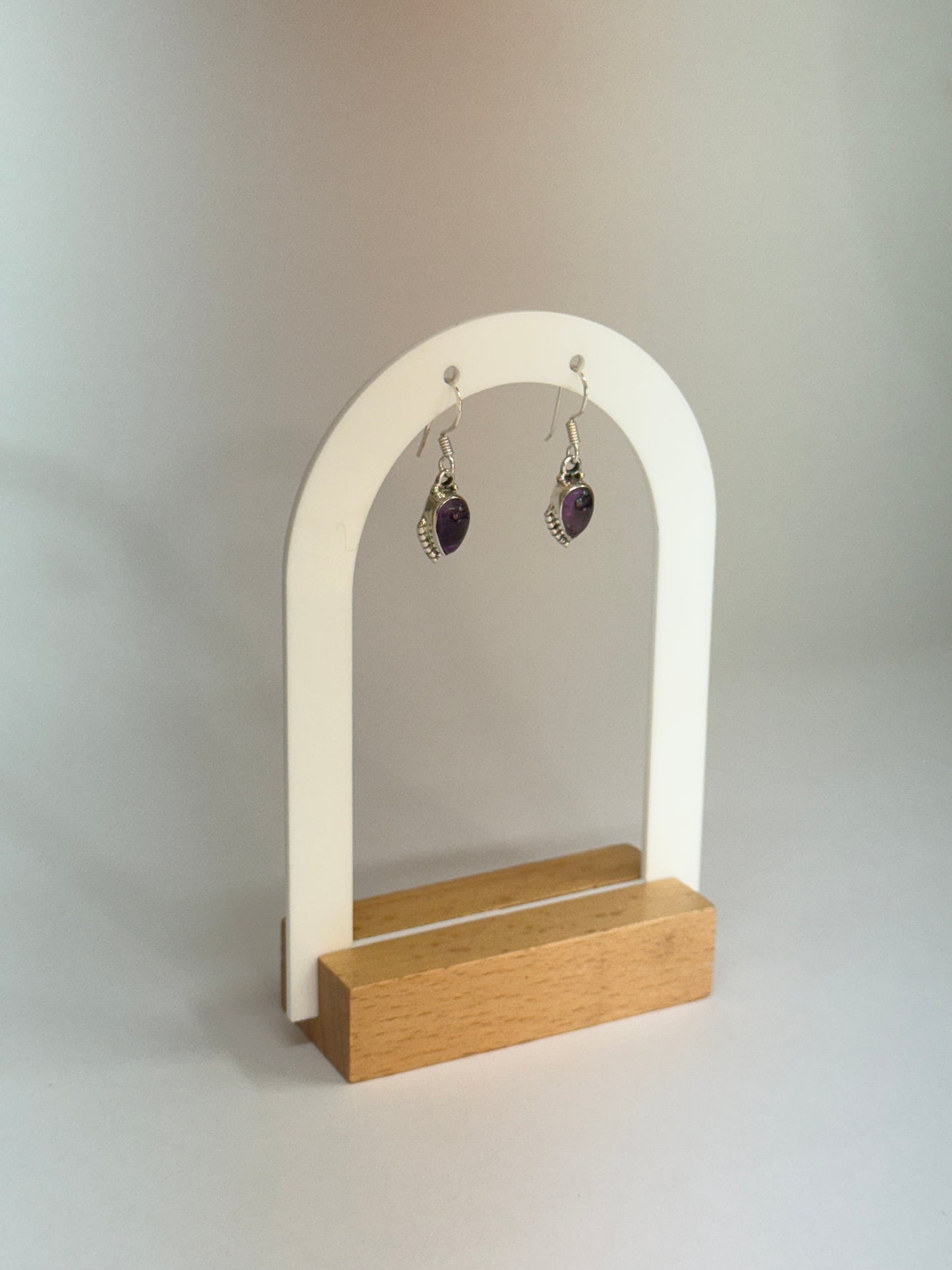 Boucles d’oreilles Améthyste