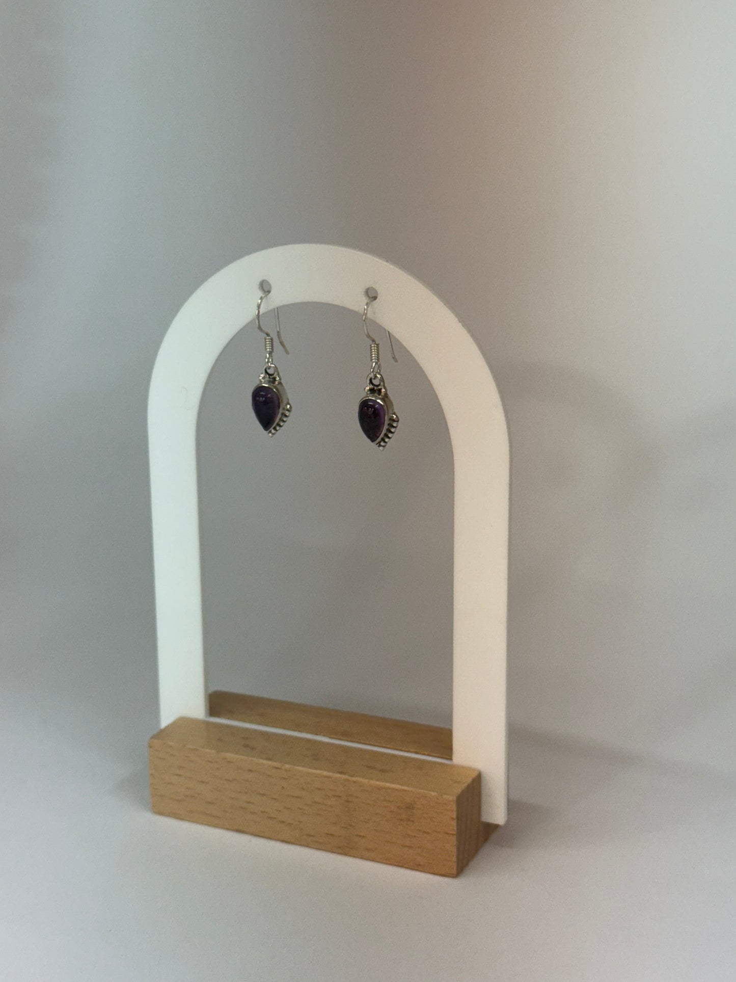 Boucles d’oreilles Améthyste