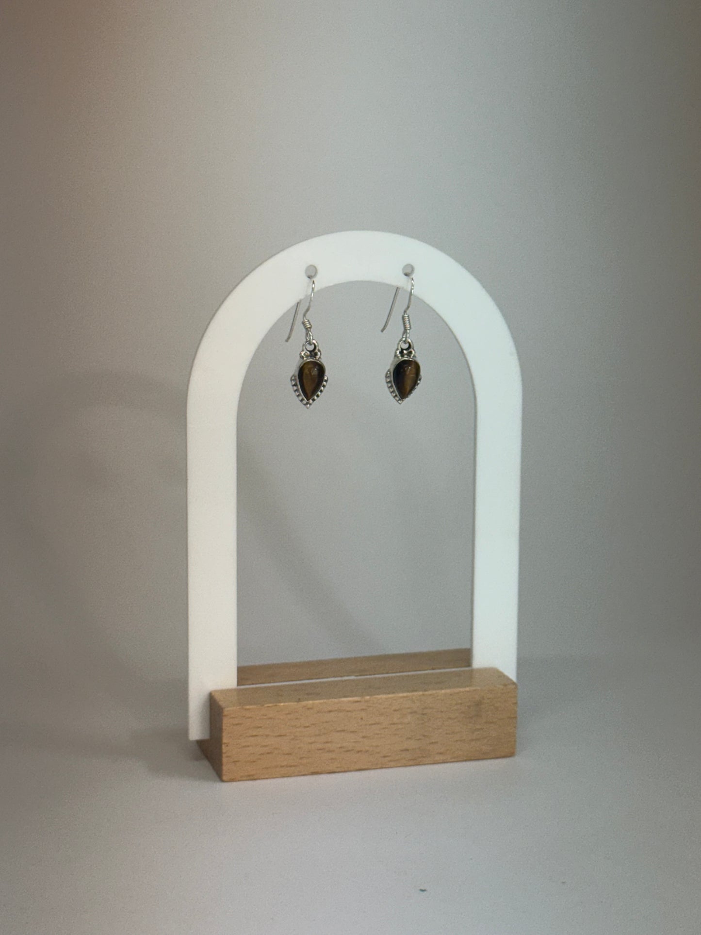 Boucles d’oreilles Œil de tigre