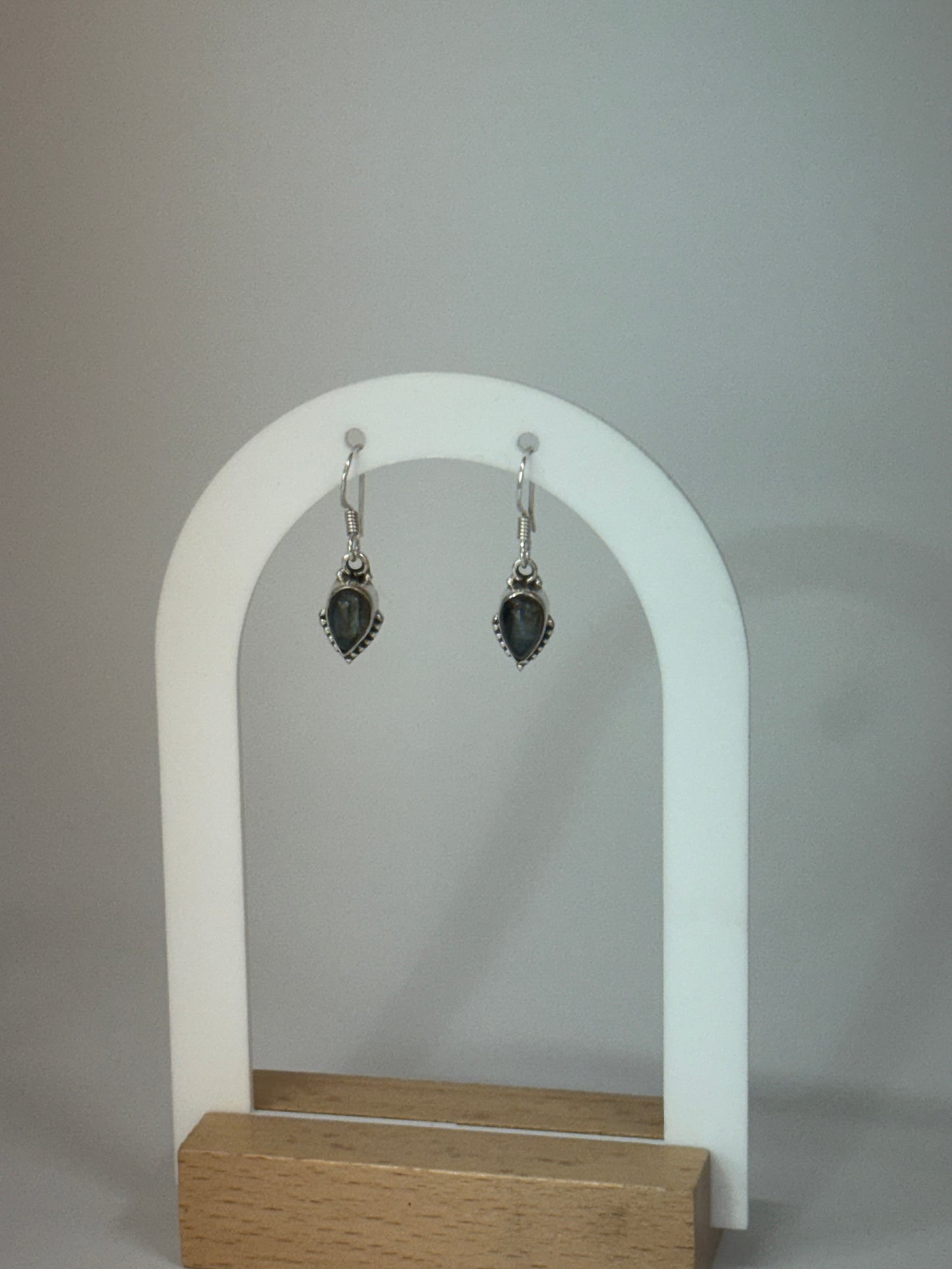 Boucles d’oreilles Labradorite