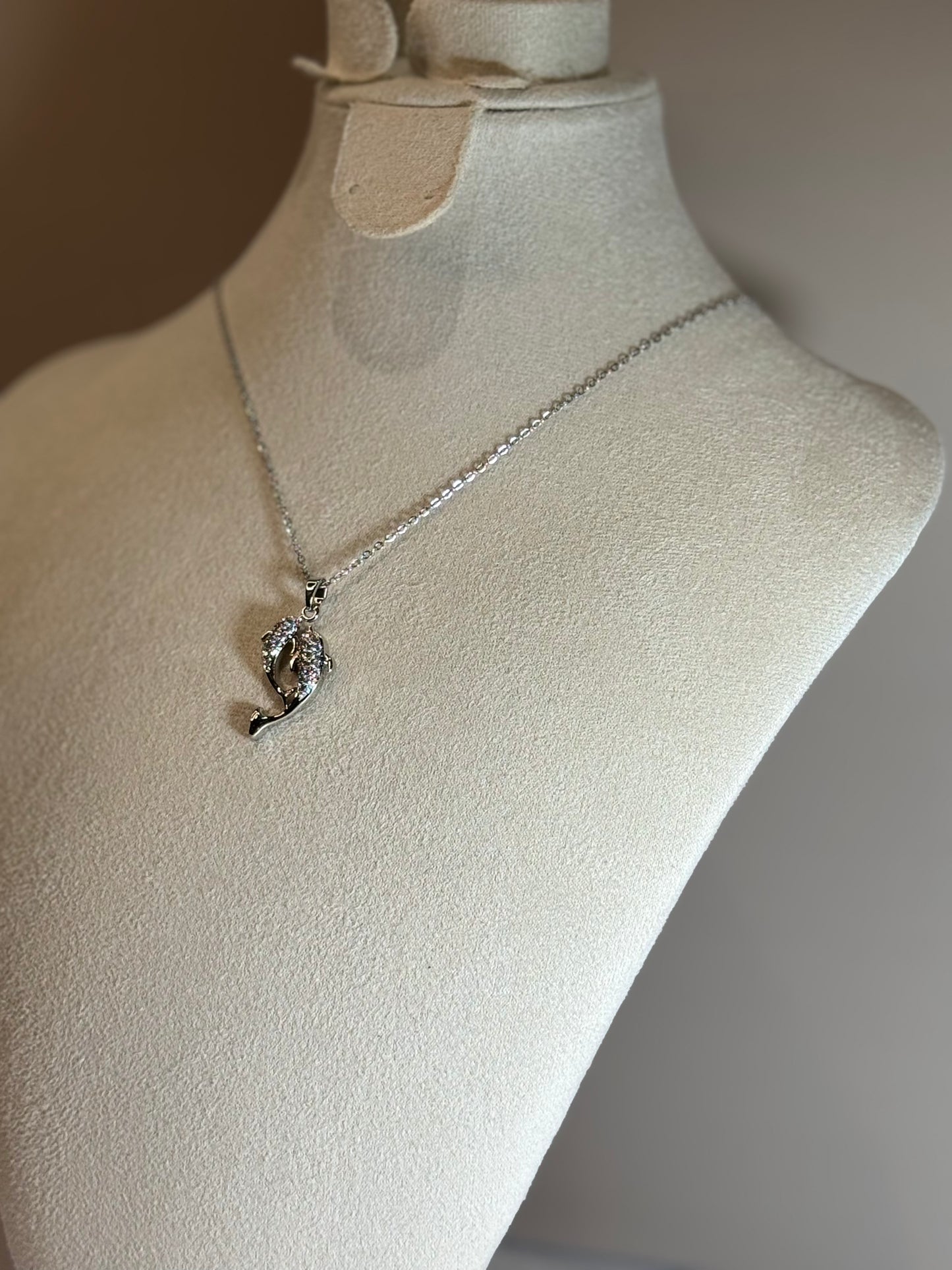 Collier Duo Marin Argenté